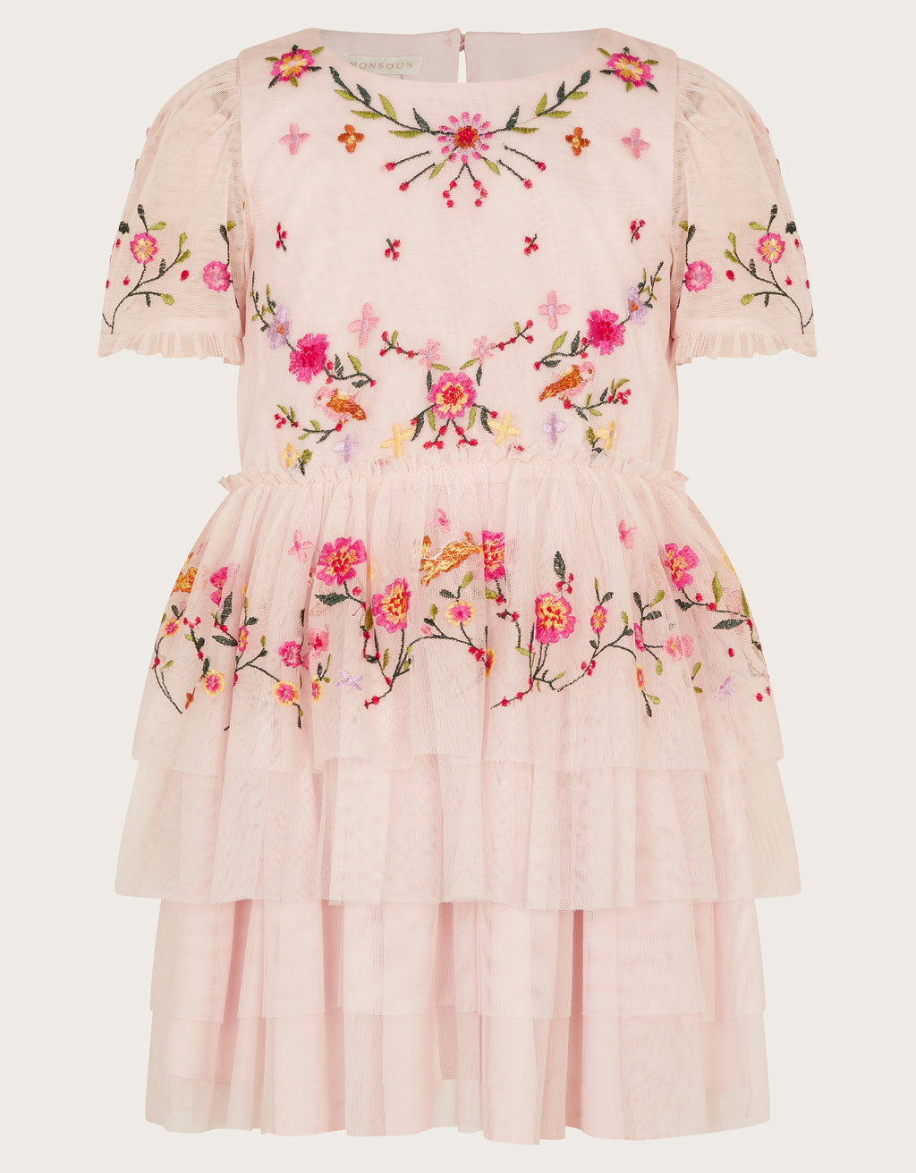 HALJINA - AUTUMN FOREST EMB DRESS