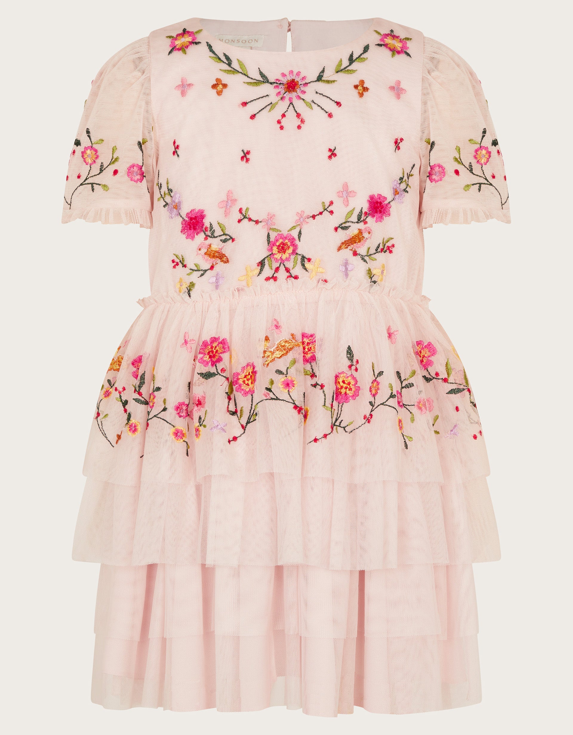 HALJINA - AUTUMN FOREST EMB DRESS