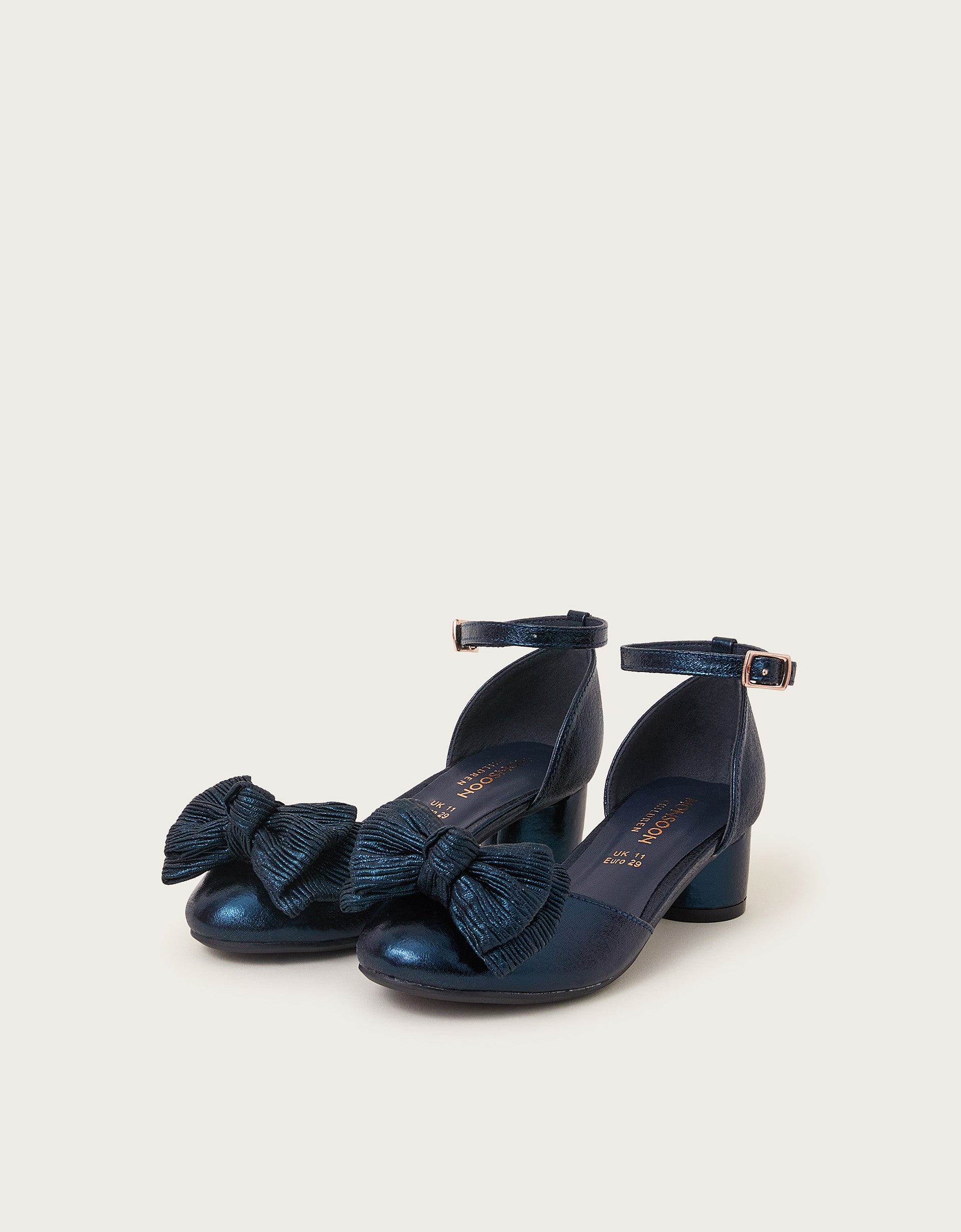 CIPELE - NAVY PLEATED BOW 2 PART H