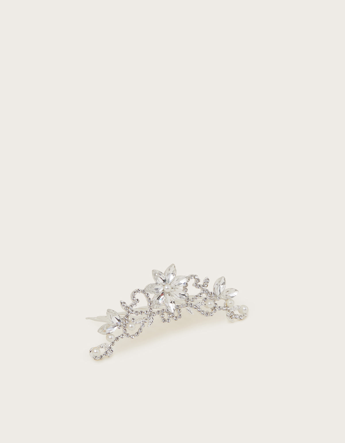TIJARA - JEWEL FLOWER TIARA COMB