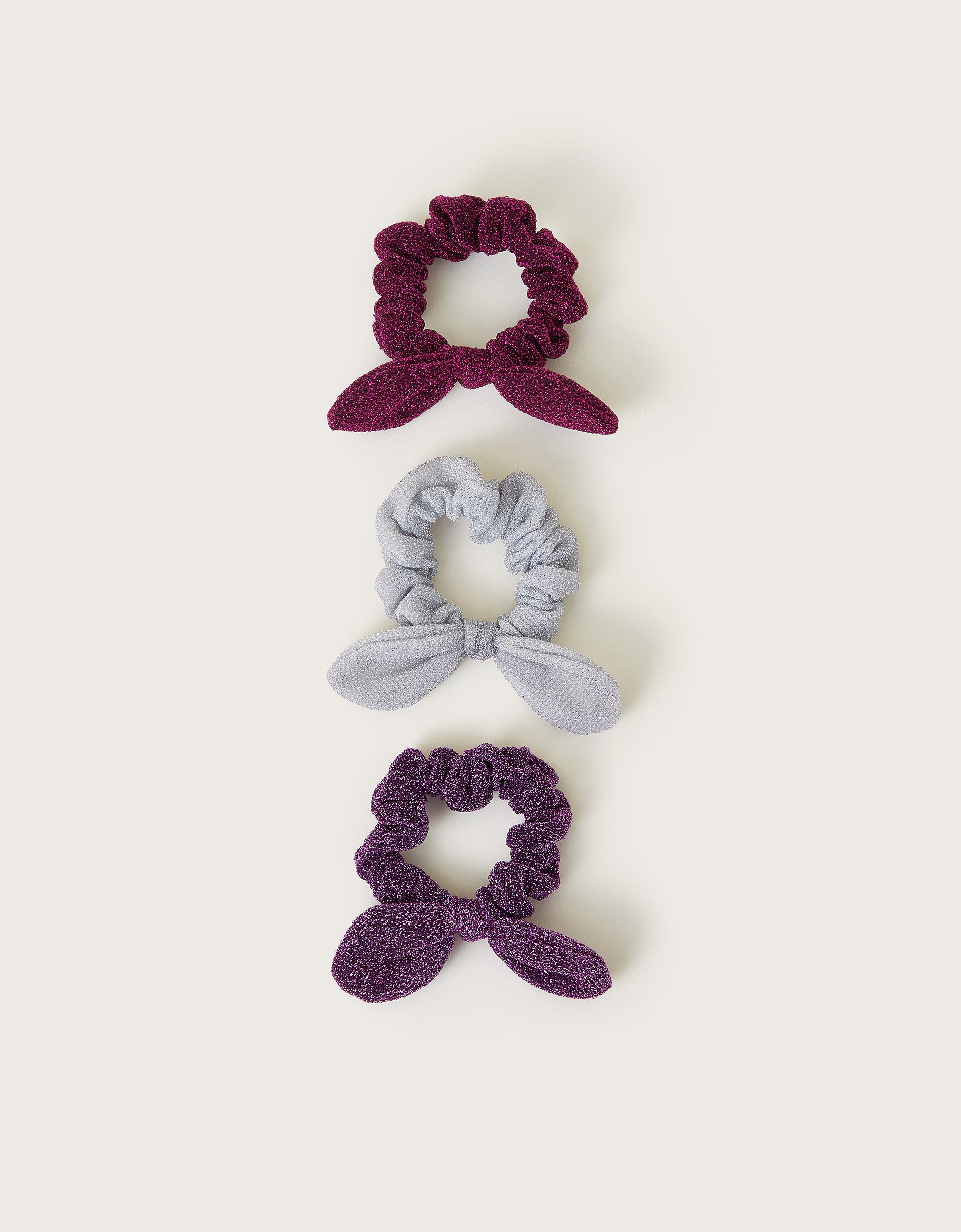 SET GUMICA ZA KOSU - 3PK LUREX SCRUNCHIES