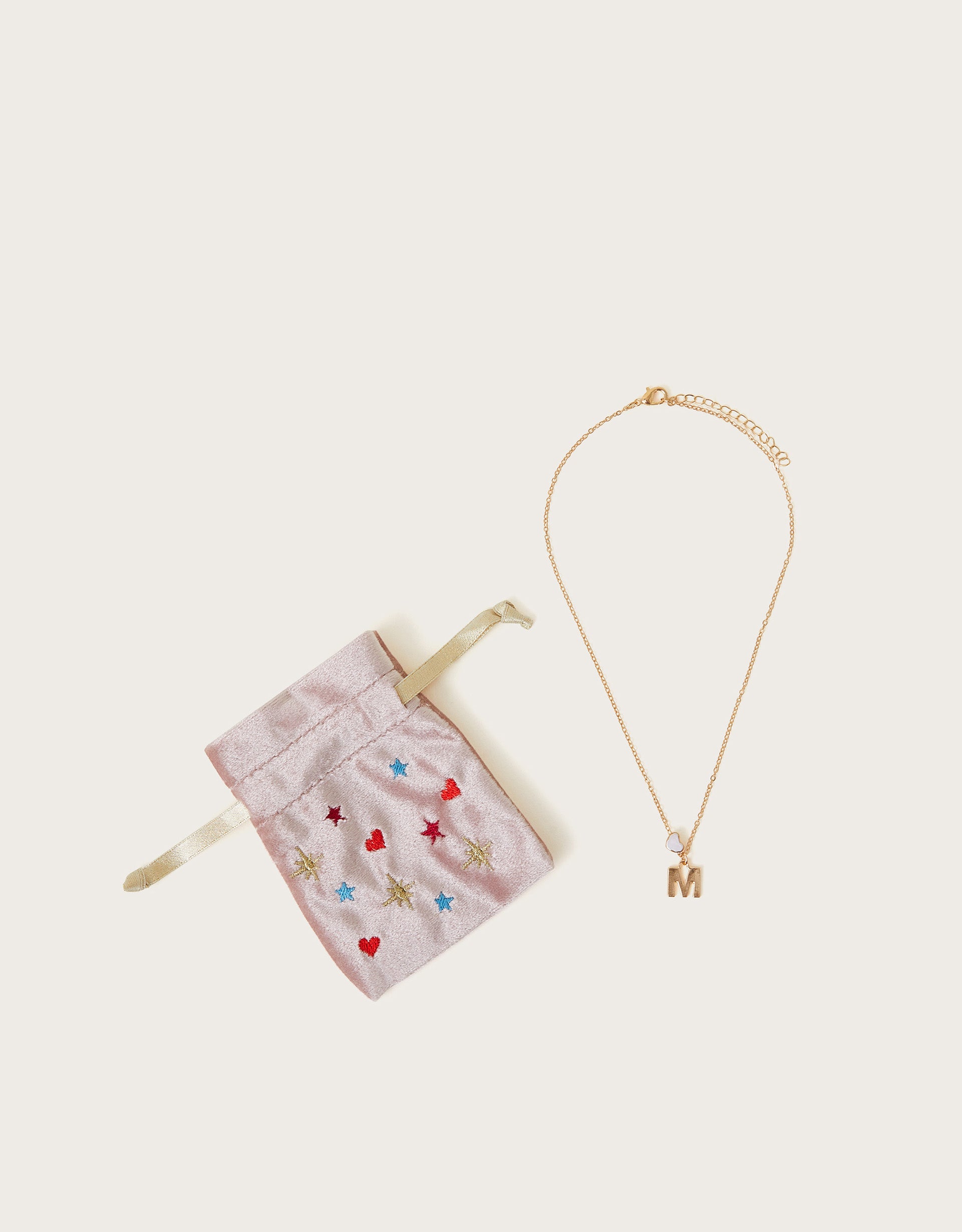 OGRLICA - INITIAL' NECKLACE WITH PO