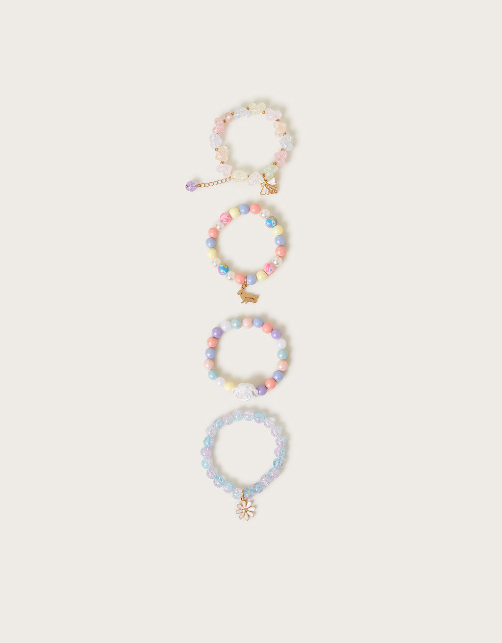 SET NARUKVICA - 4PK PEARLY BEADED BLET