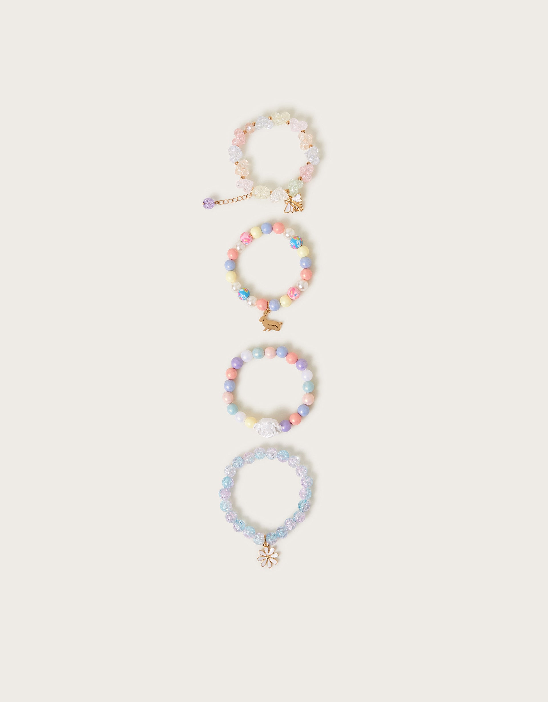 SET NARUKVICA - 4PK PEARLY BEADED BLET