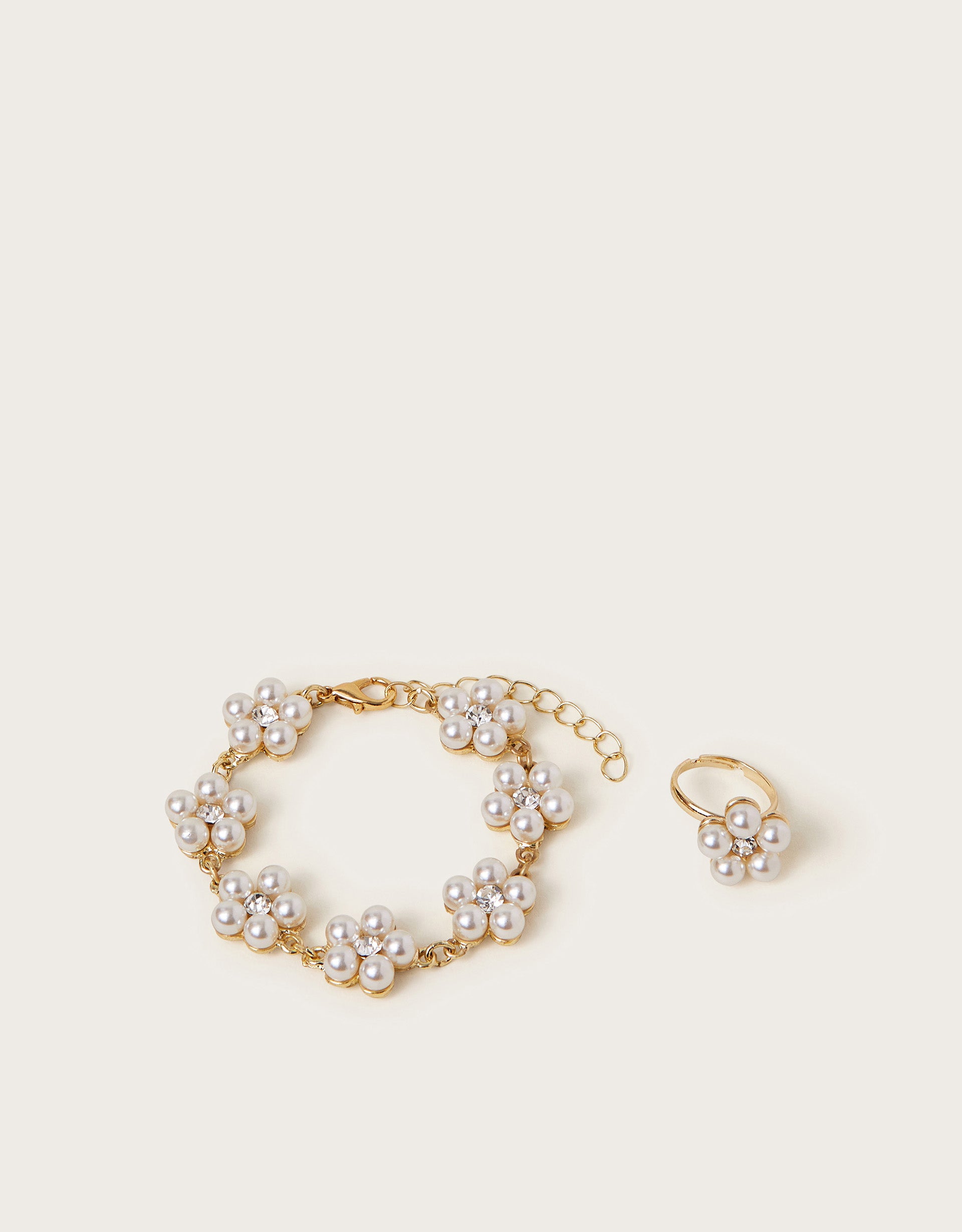 SET AKSESOARA - PEARL FLOWERGRIL BLET SET