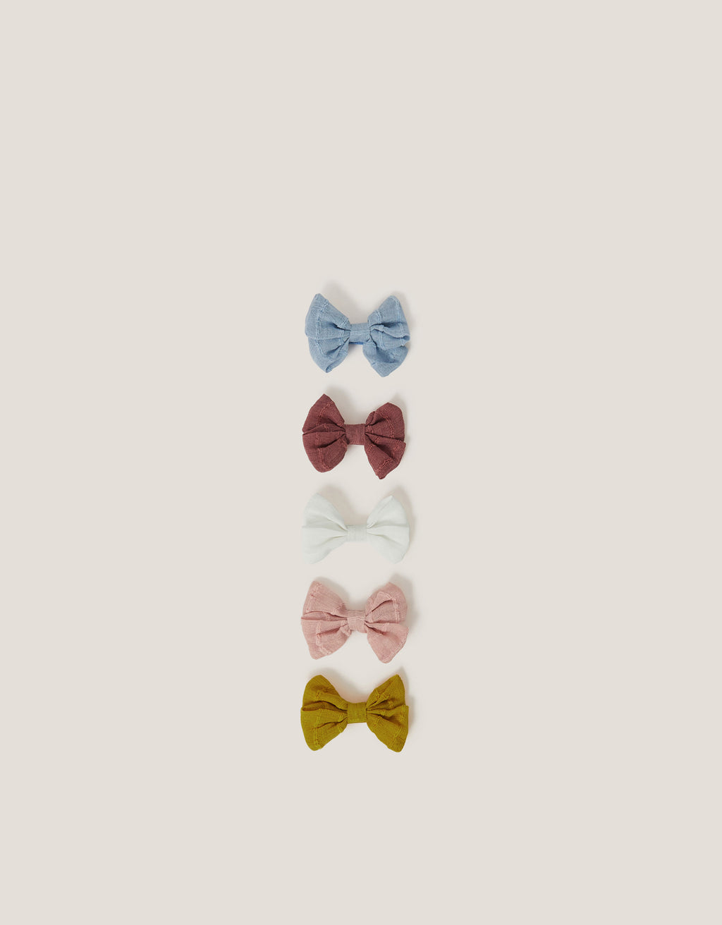 SET SNALA ZA KOSU - 5PK BOW CLIPS