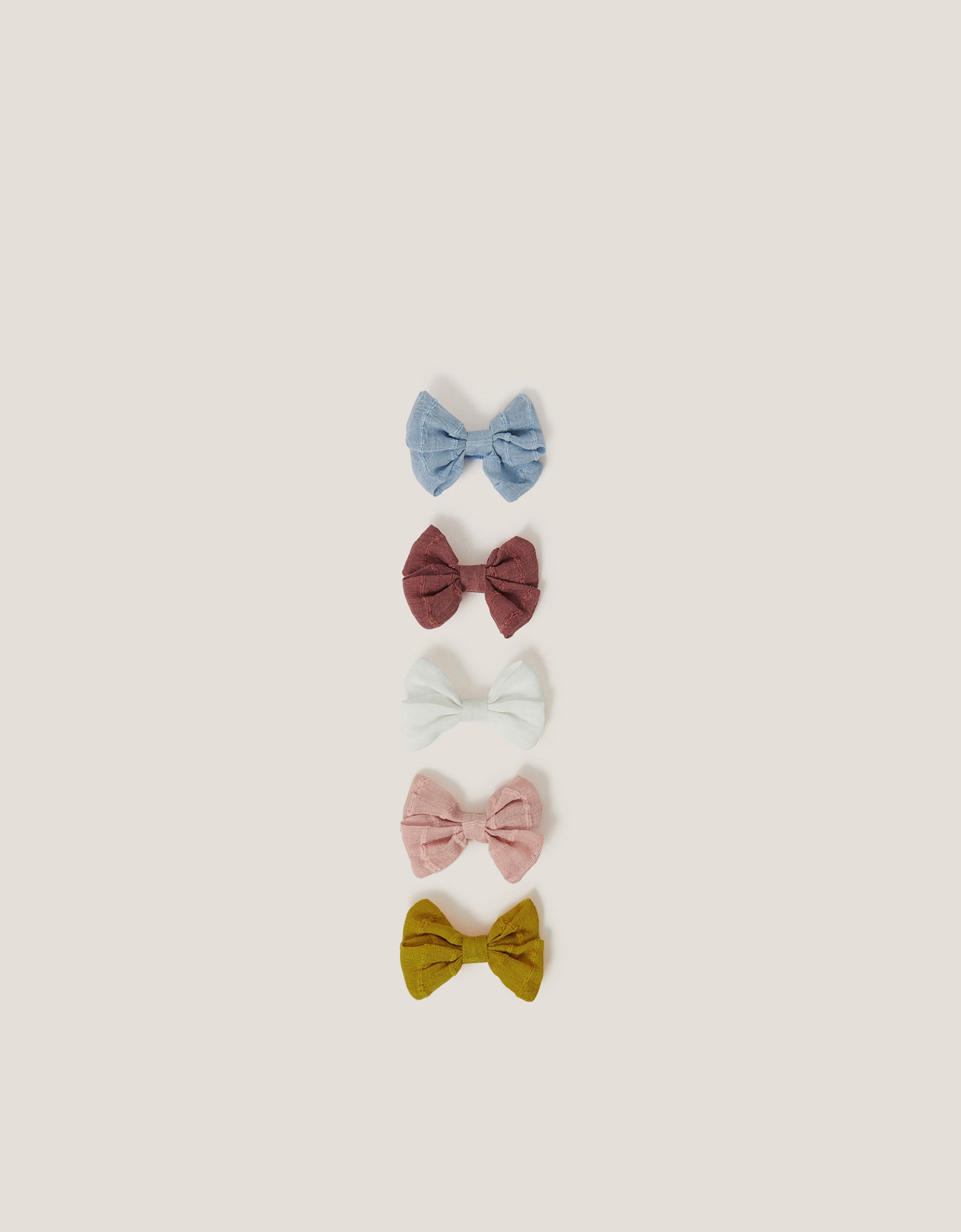 SET SNALA ZA KOSU - 5PK BOW CLIPS