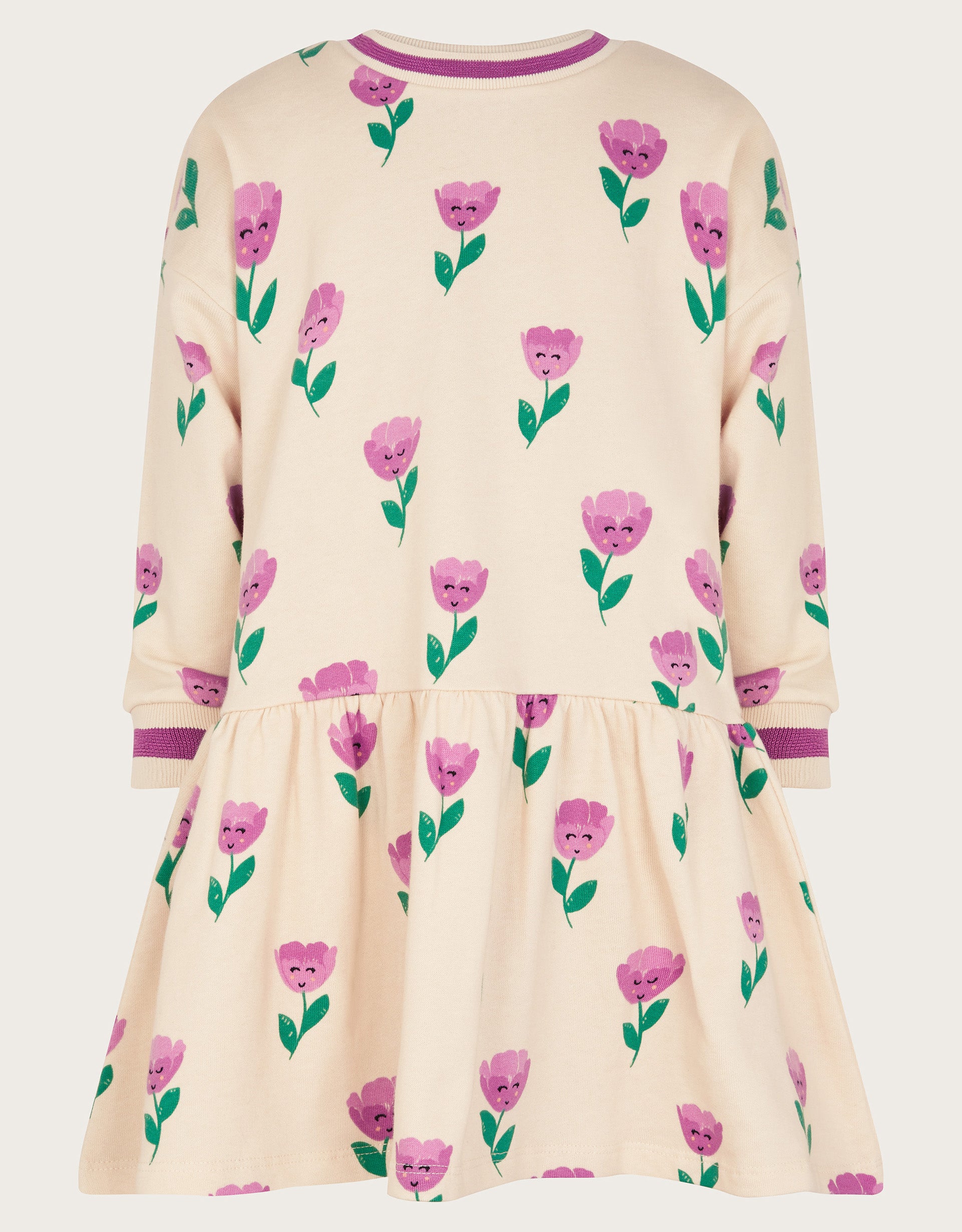 HALJINA - JERSEY TULIP SWEAT DRESS