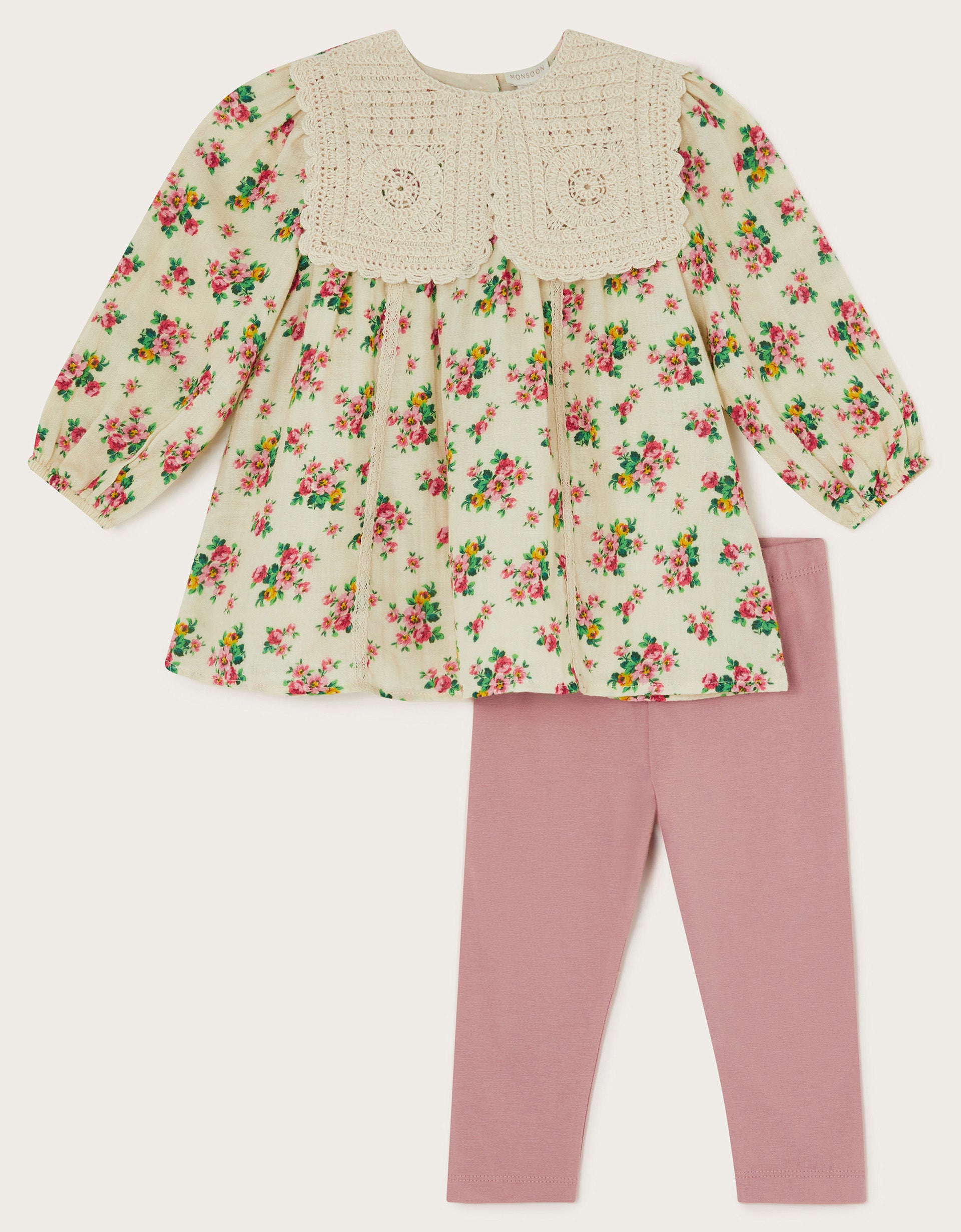 SET - BABY ROSANNA GAUZES BLOUS