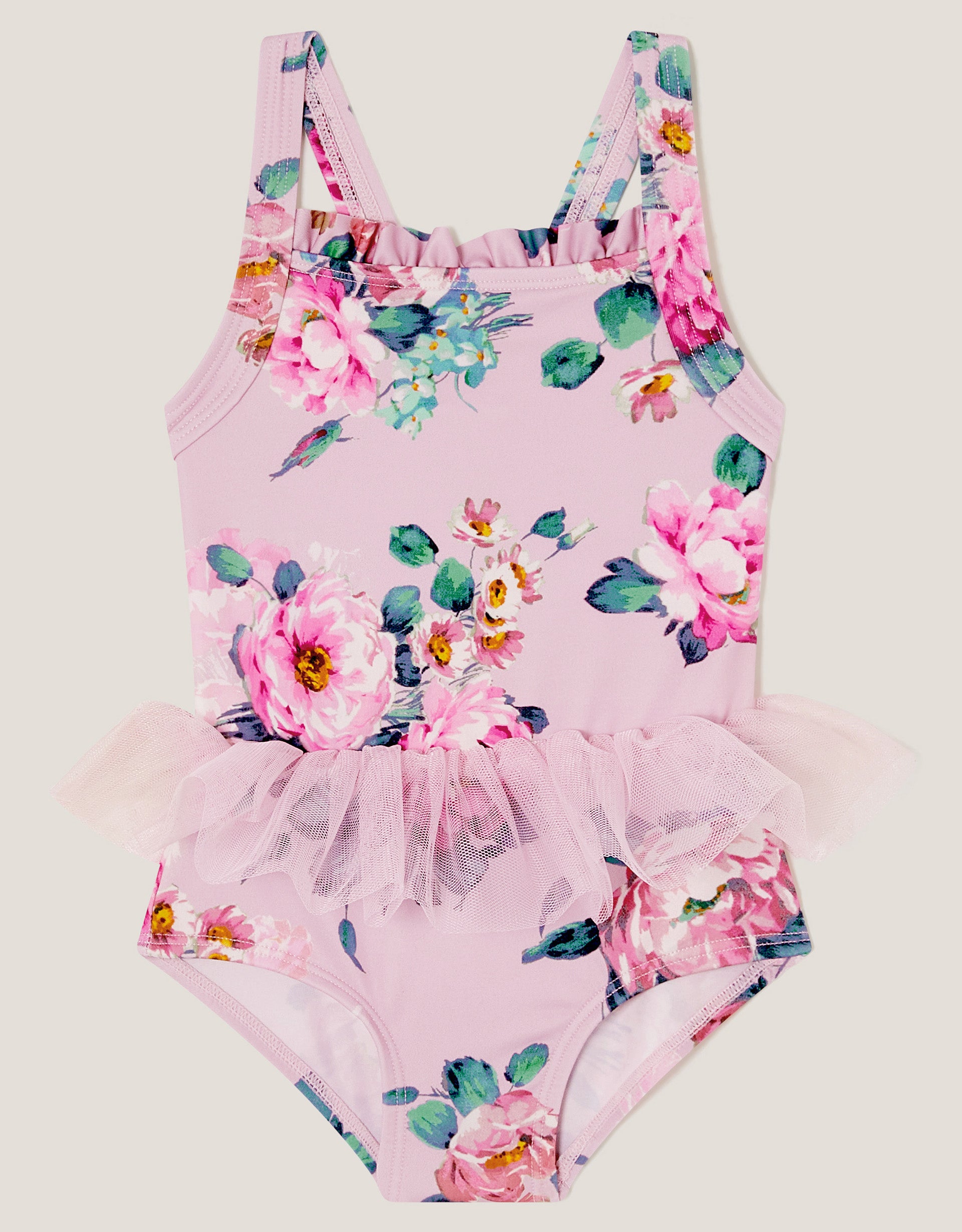 KUPACI KOSTIM - BABY VINTAGE PEONY FLORAL