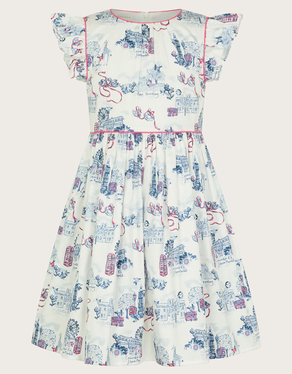 HALJINA - LOVE LONDON PRINT WOVEN