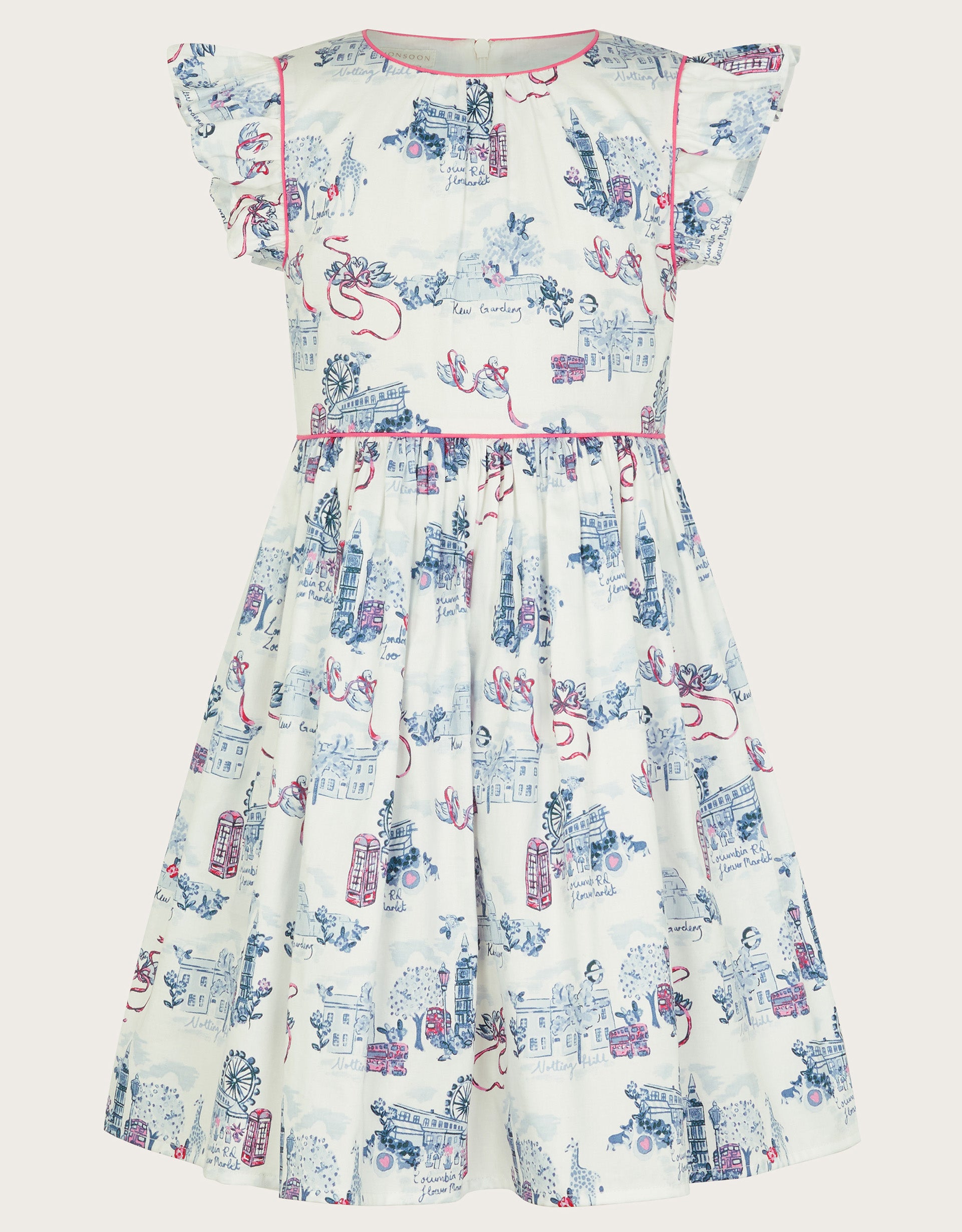 HALJINA - LOVE LONDON PRINT WOVEN