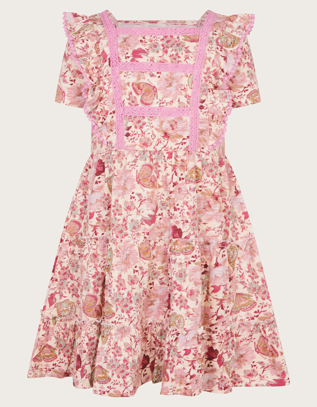 HALJINA - BUTTERFLY FLORAL JERSEY D