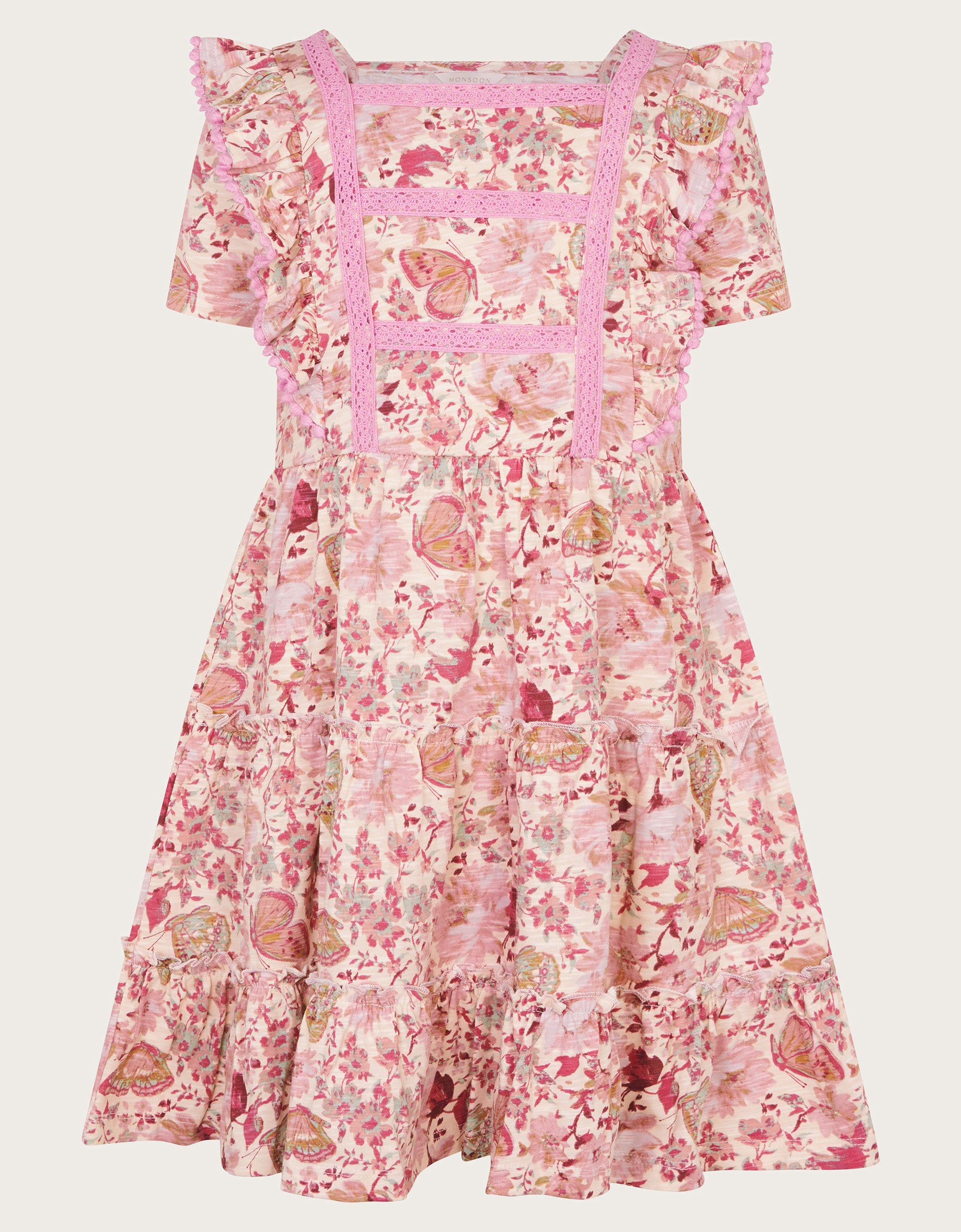 HALJINA - BUTTERFLY FLORAL JERSEY D