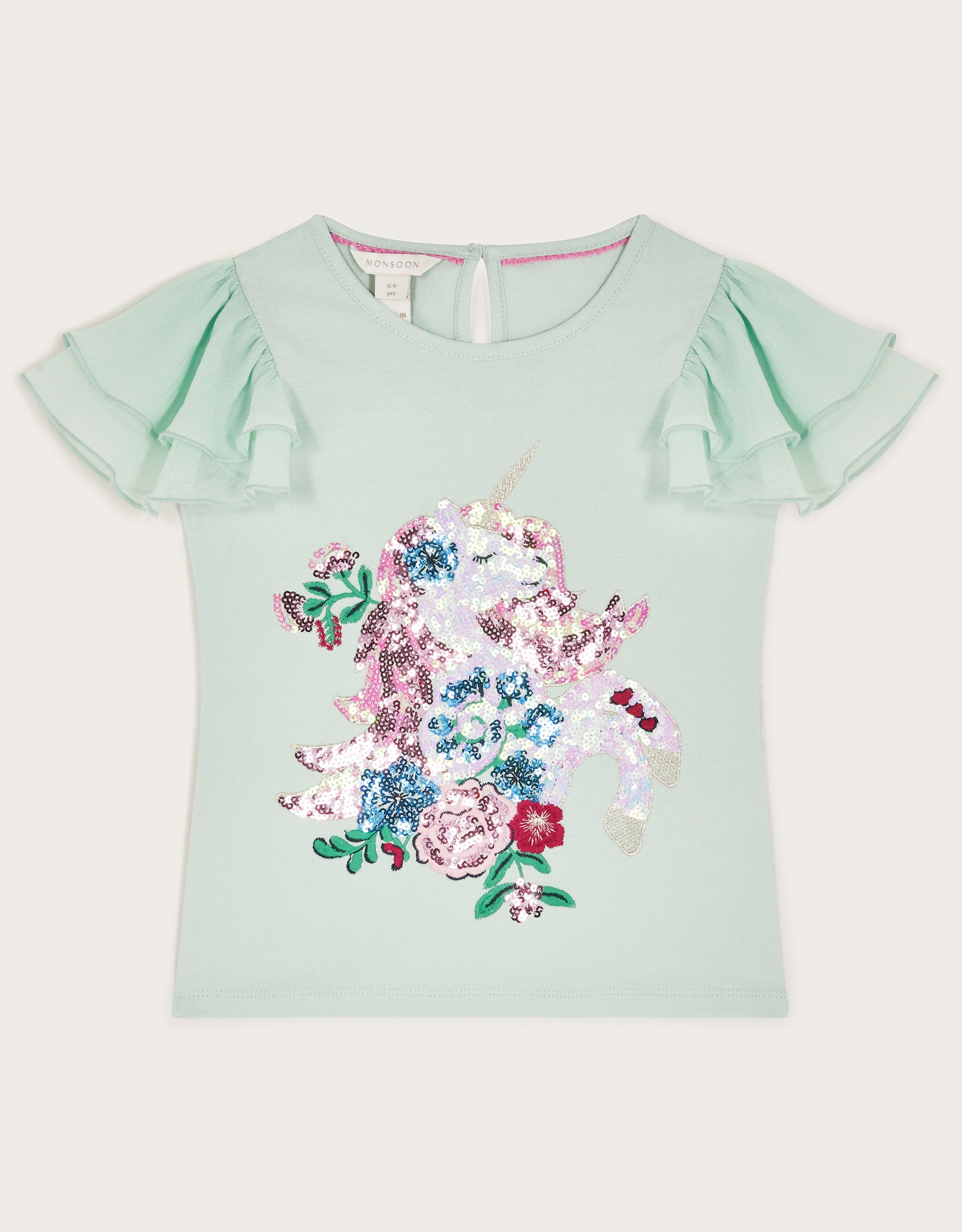 MAJICA - SEW UNICORN SEQUIN TSHIRT