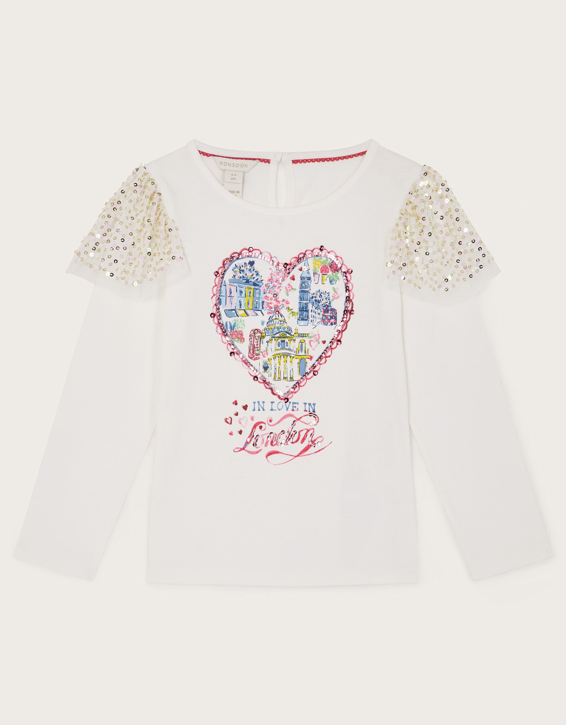 MAJICA - LOVE LONDON EMB TSHIRT