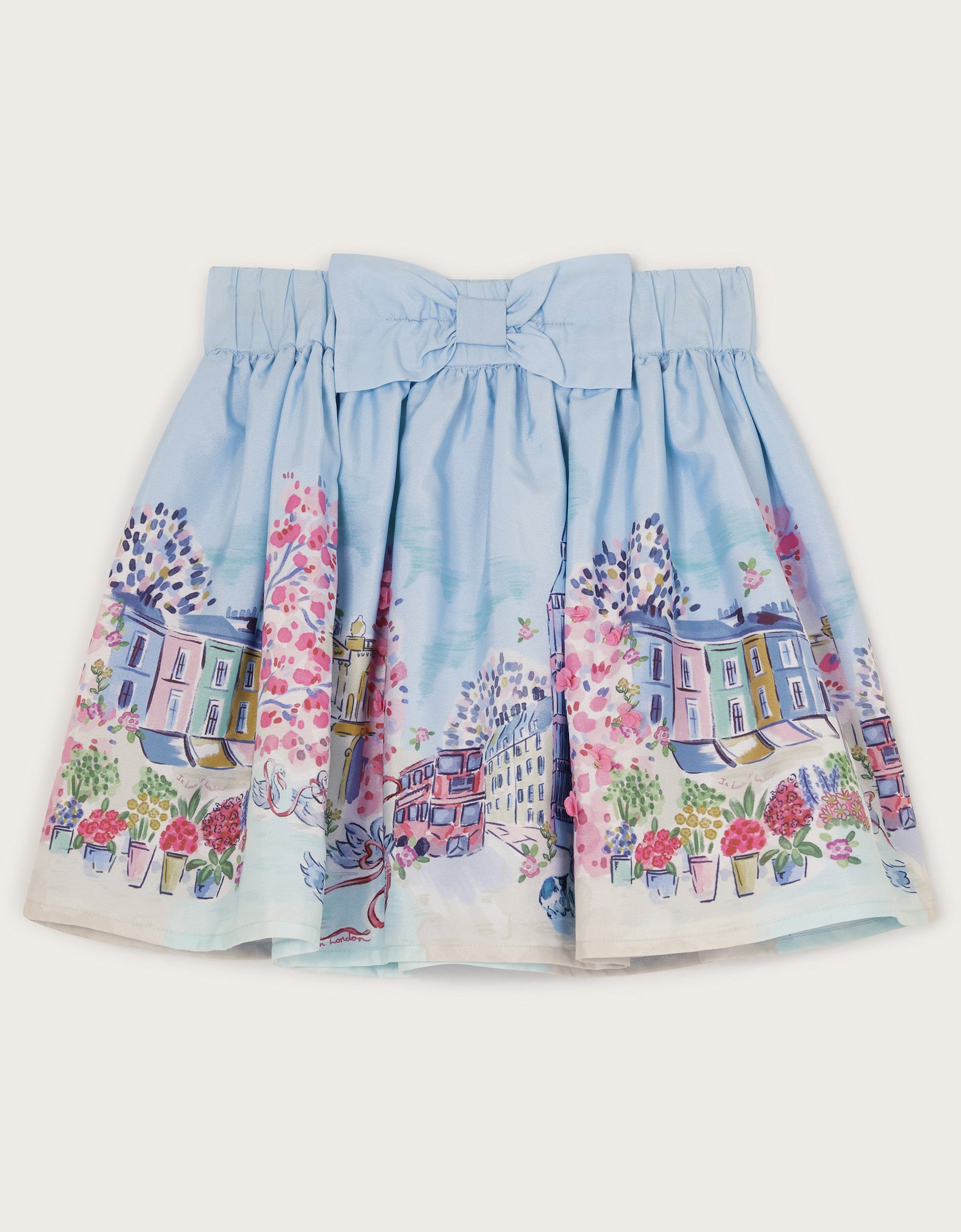 SUKNJA - LOVE LONDON PRINT SKIRT