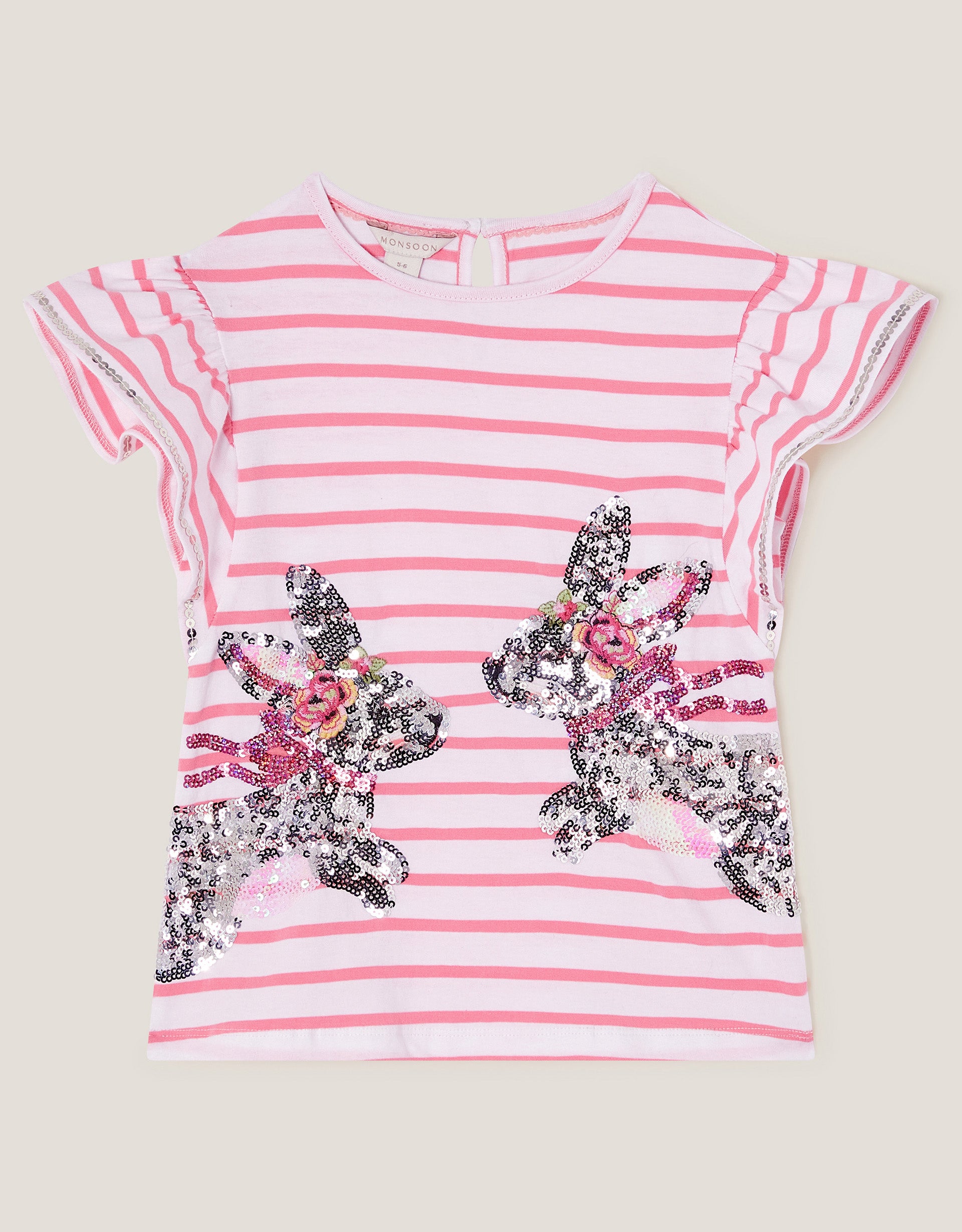 MAJICA - EASTER BUNNY STRIPE TOP