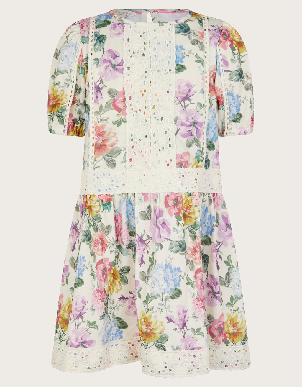 HALJINA - VINTAGE FLORAL SWEAT DRES