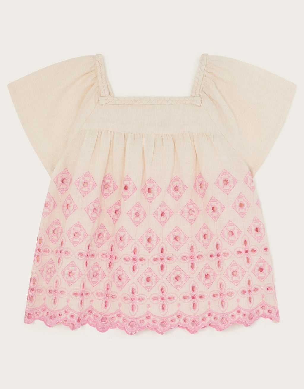 BLUZA - COTTON FLEX EMB TOP