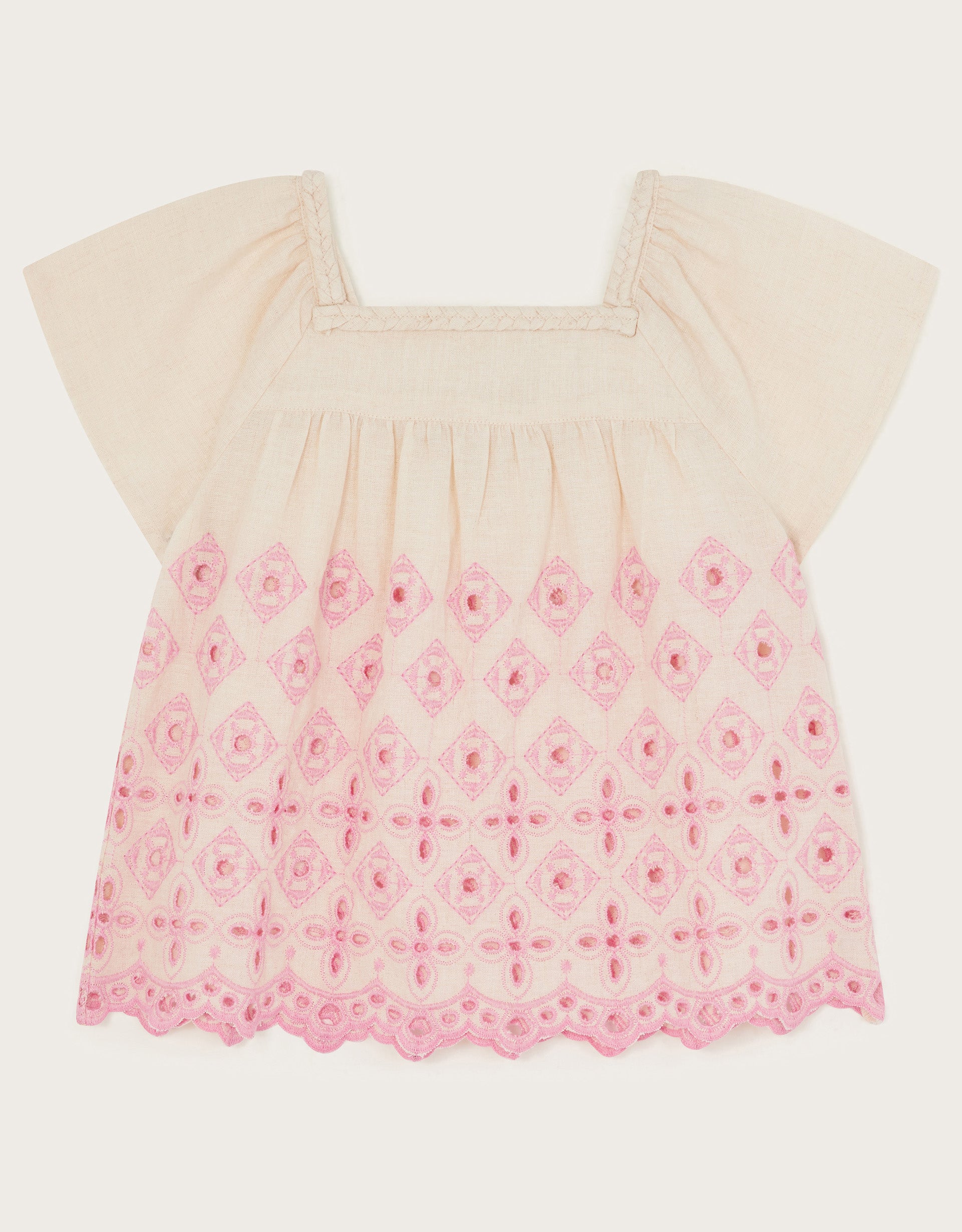 BLUZA - COTTON FLEX EMB TOP