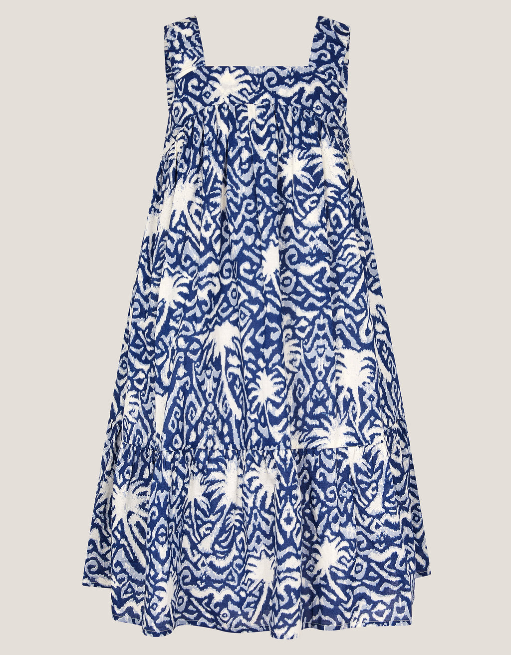 HALJINA - EPP PALM PRINT IKAT  DRES