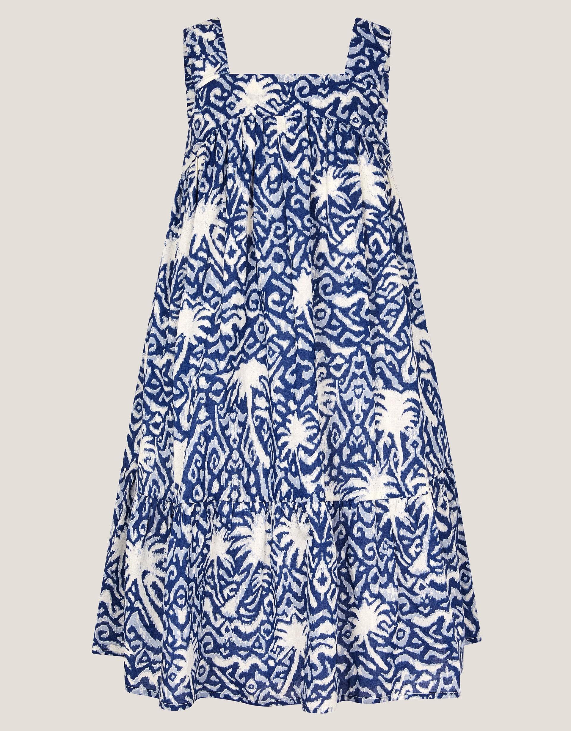 HALJINA - EPP PALM PRINT IKAT  DRES