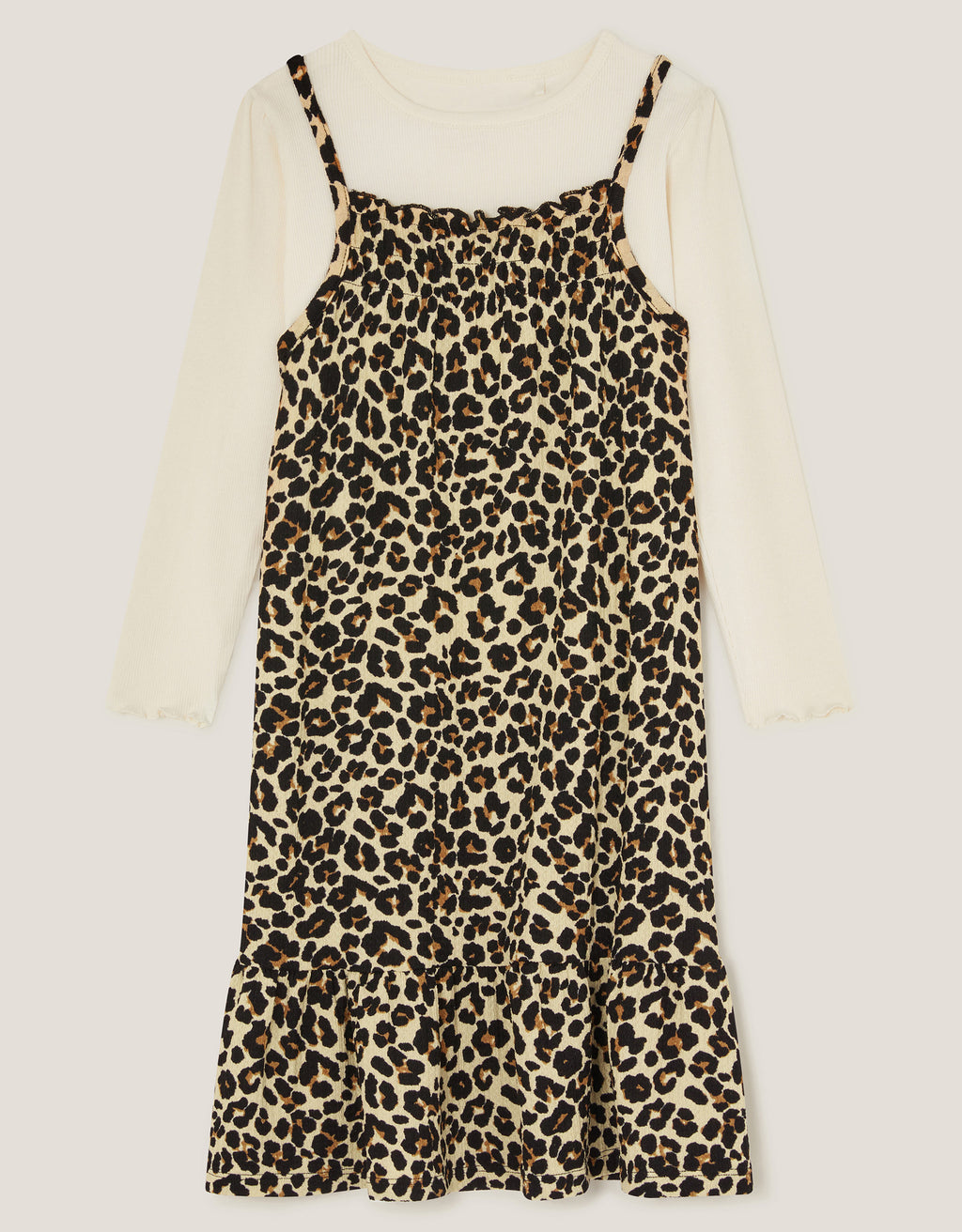 SET - ANIMAL PRINT DRESS