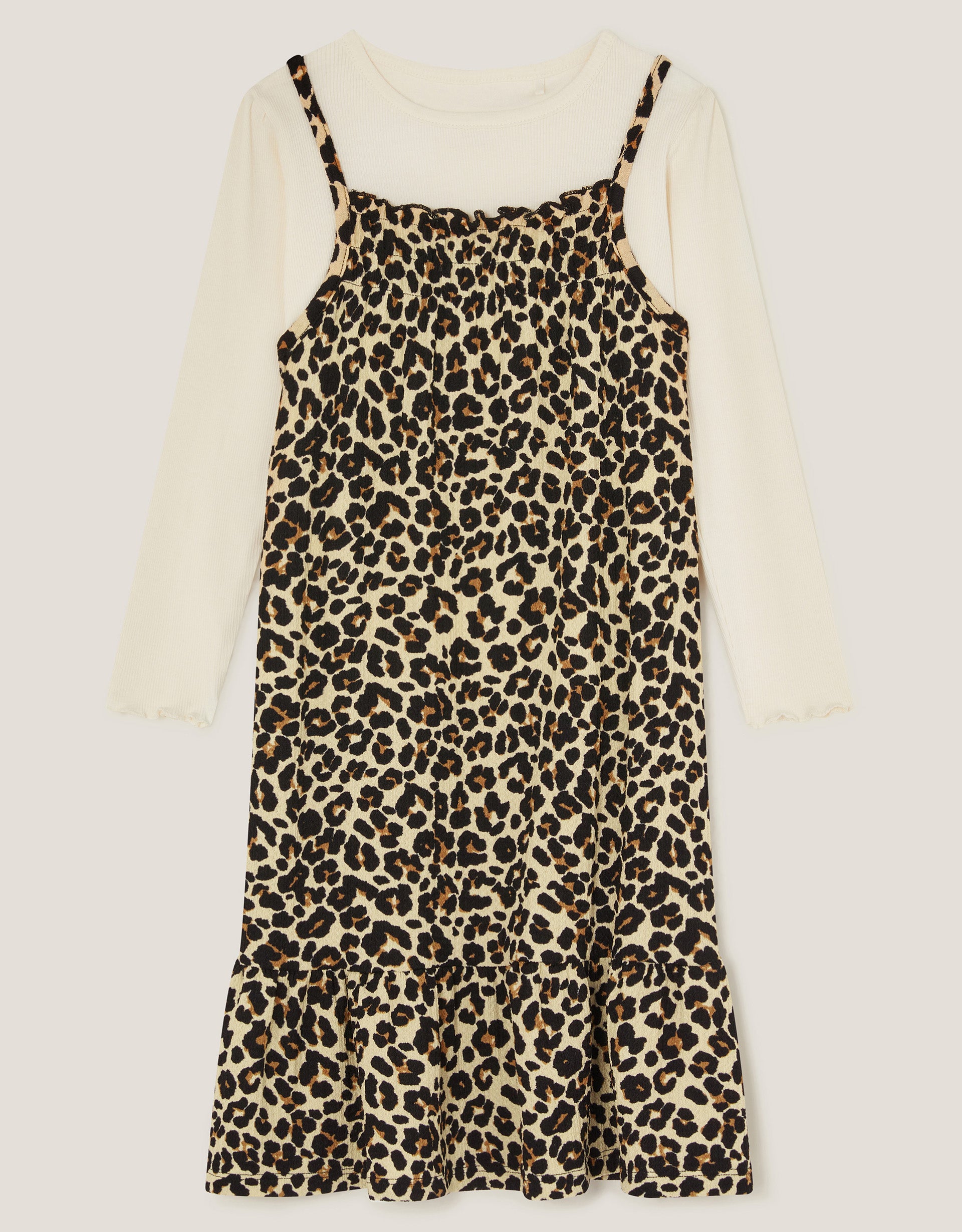 SET - ANIMAL PRINT DRESS