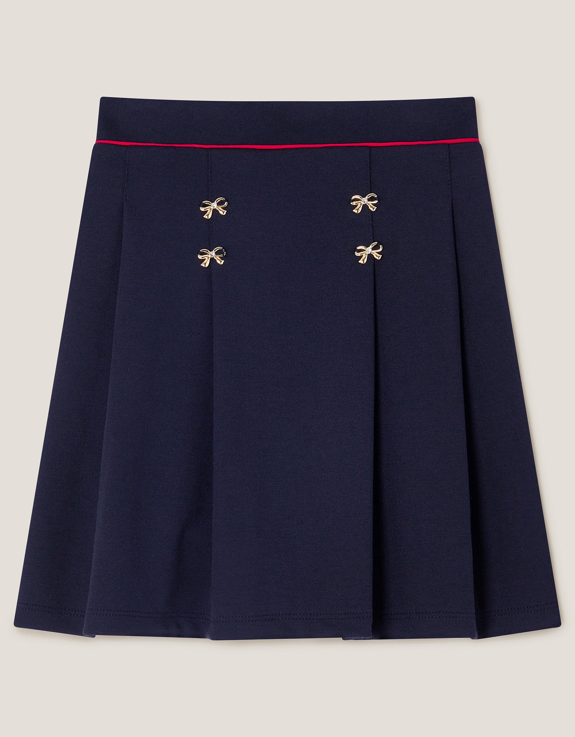 SUKNJA - BOW PLEATED PONTE SKIRT