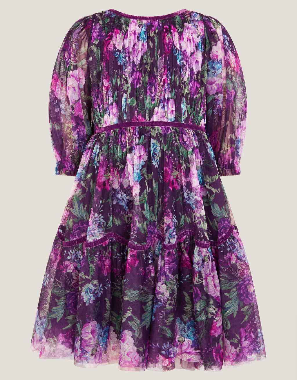 HALJINA - HEIRLOOM FLORAL TULLE DRE