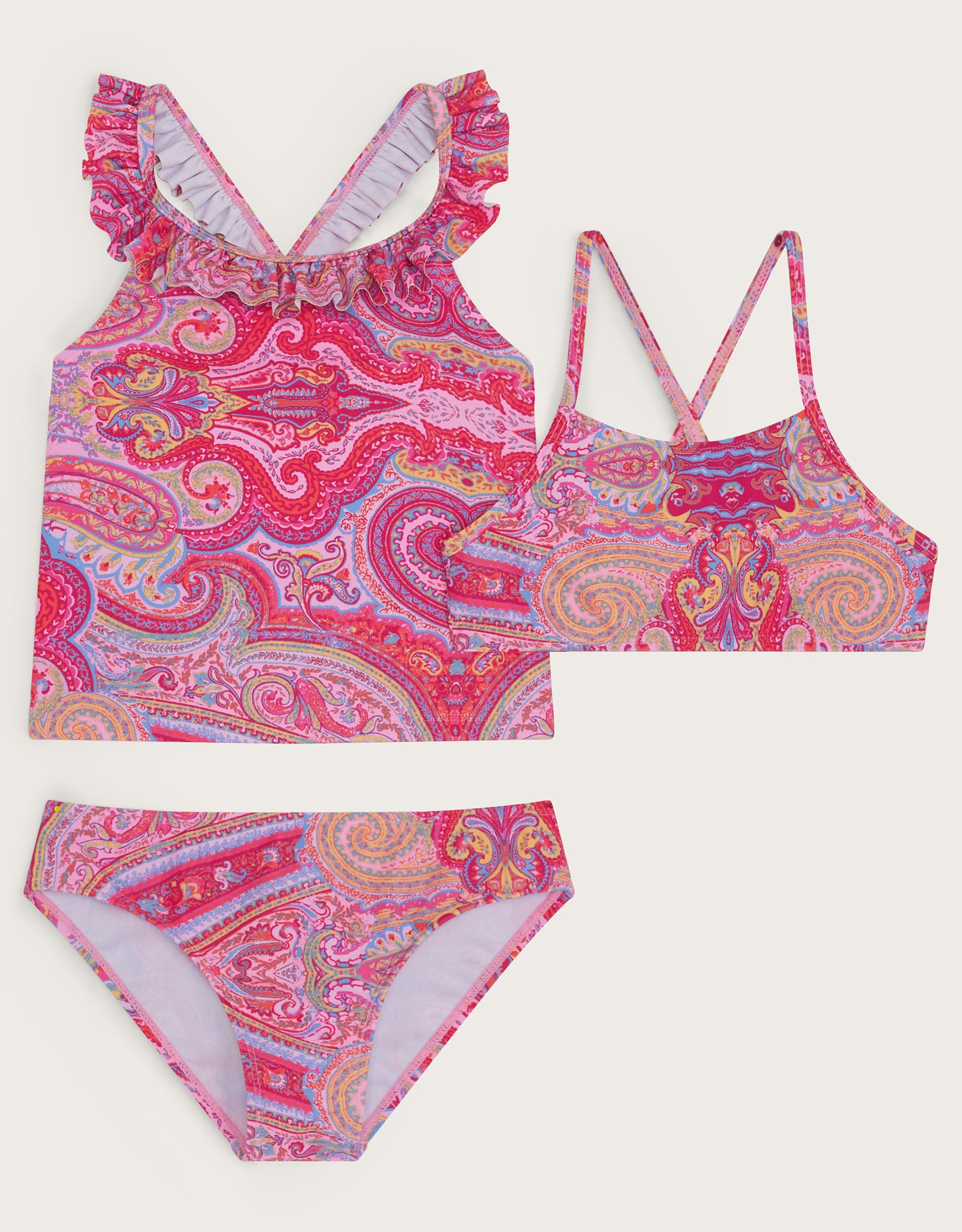 KUPACI KOSTIM - 3 PIECE PAISLEY SET