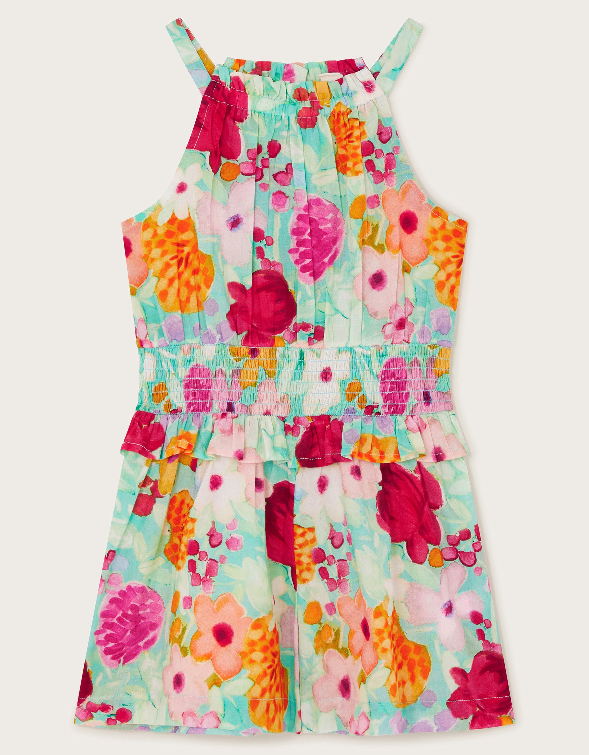 KOMBINEZON - LARGE FLORAL PLAYSUIT
