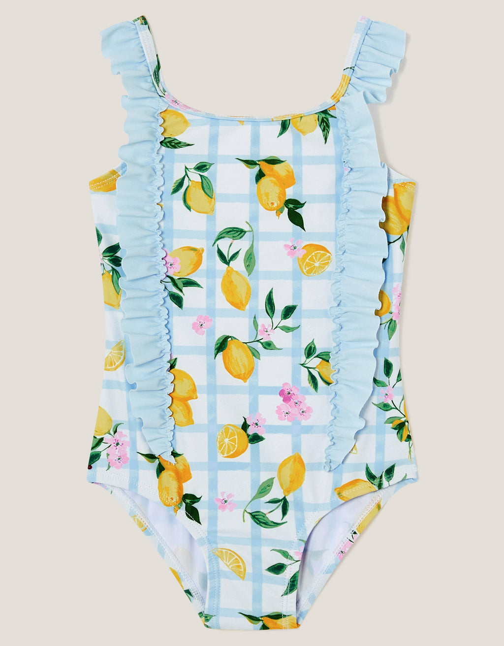 KUPACI KOSTIM - BABY LEMON TILE PRINT SWI