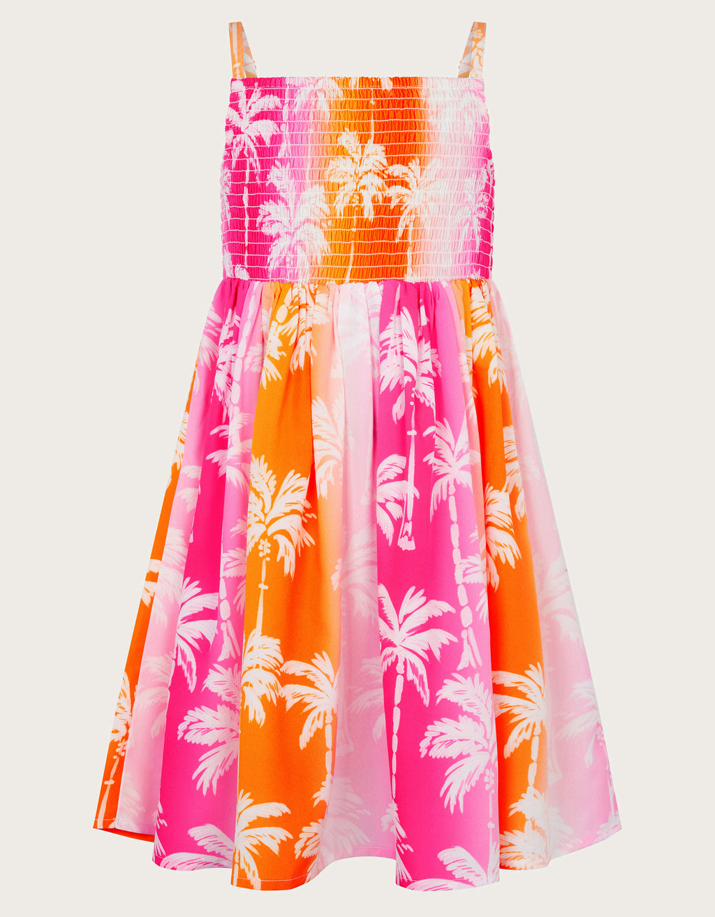 HALJINA - SUNSET OMBRE PALM SHIRRED