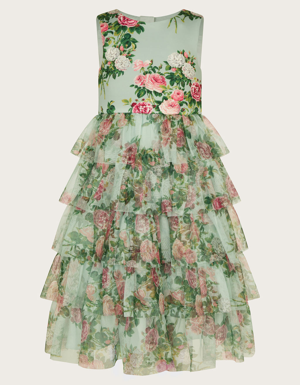 HALJINA - FLORA SCUBA BOW BACK DRES