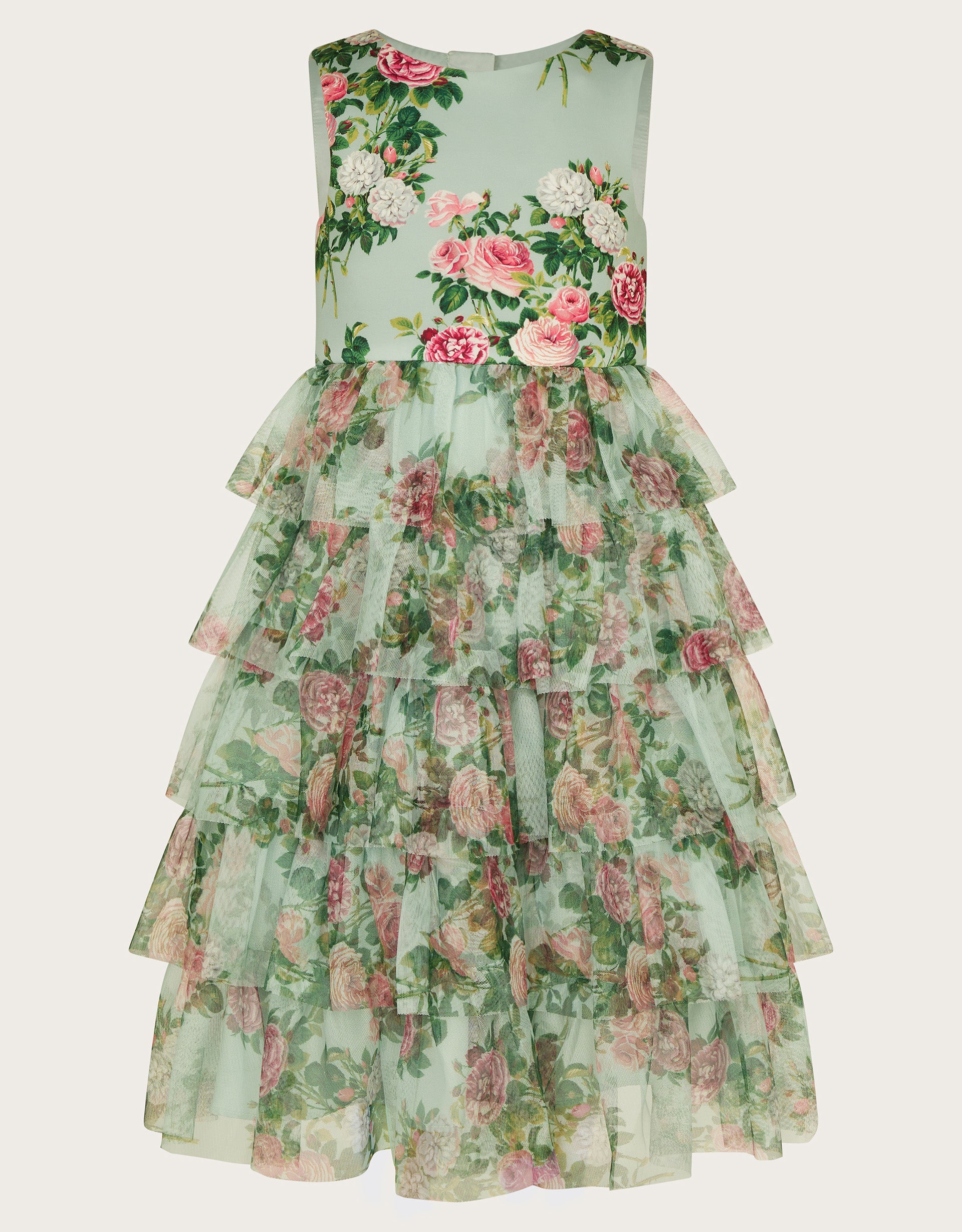 HALJINA - FLORA SCUBA BOW BACK DRES