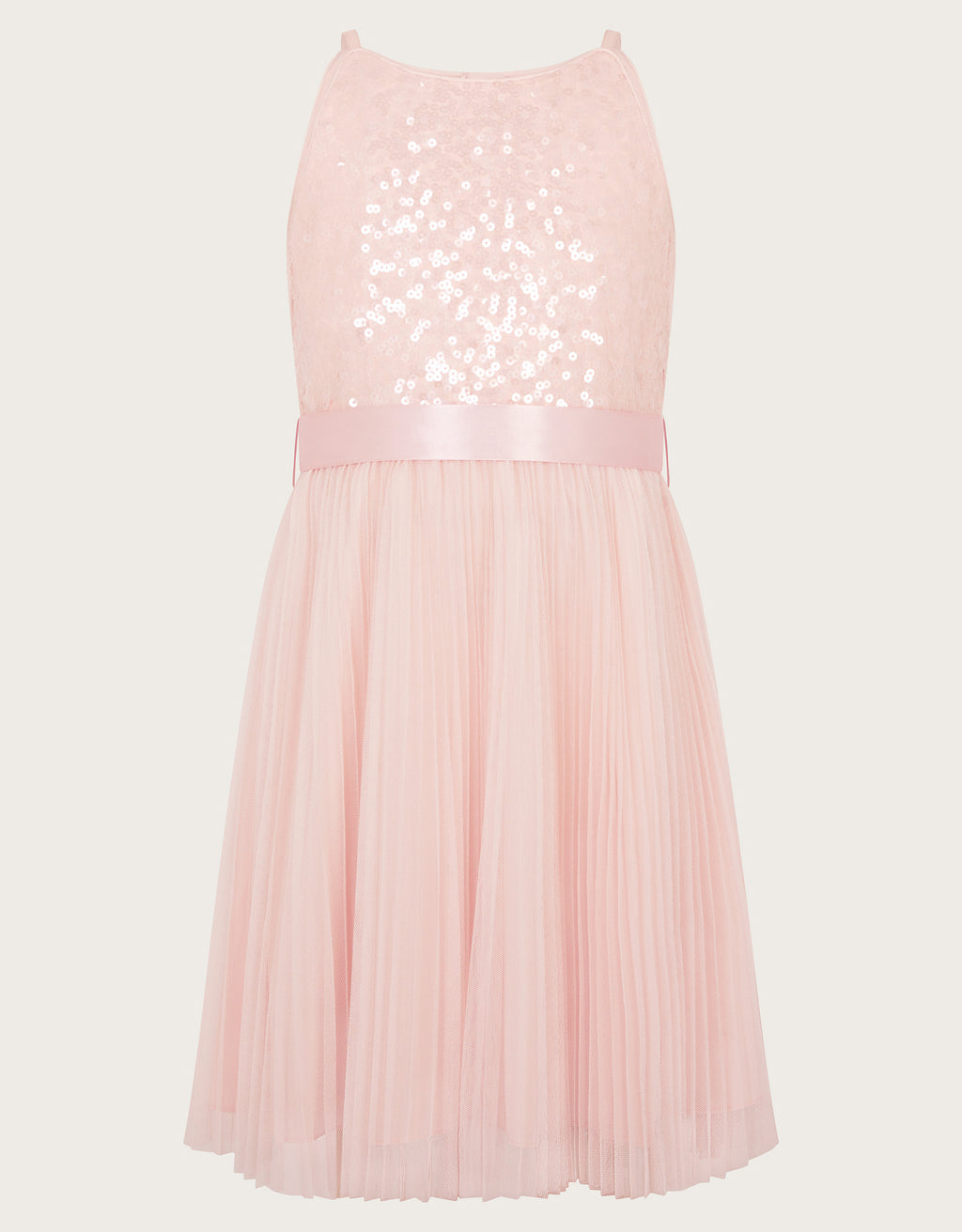 HALJINA - KEITA SEQUIN PLISSE DRESS