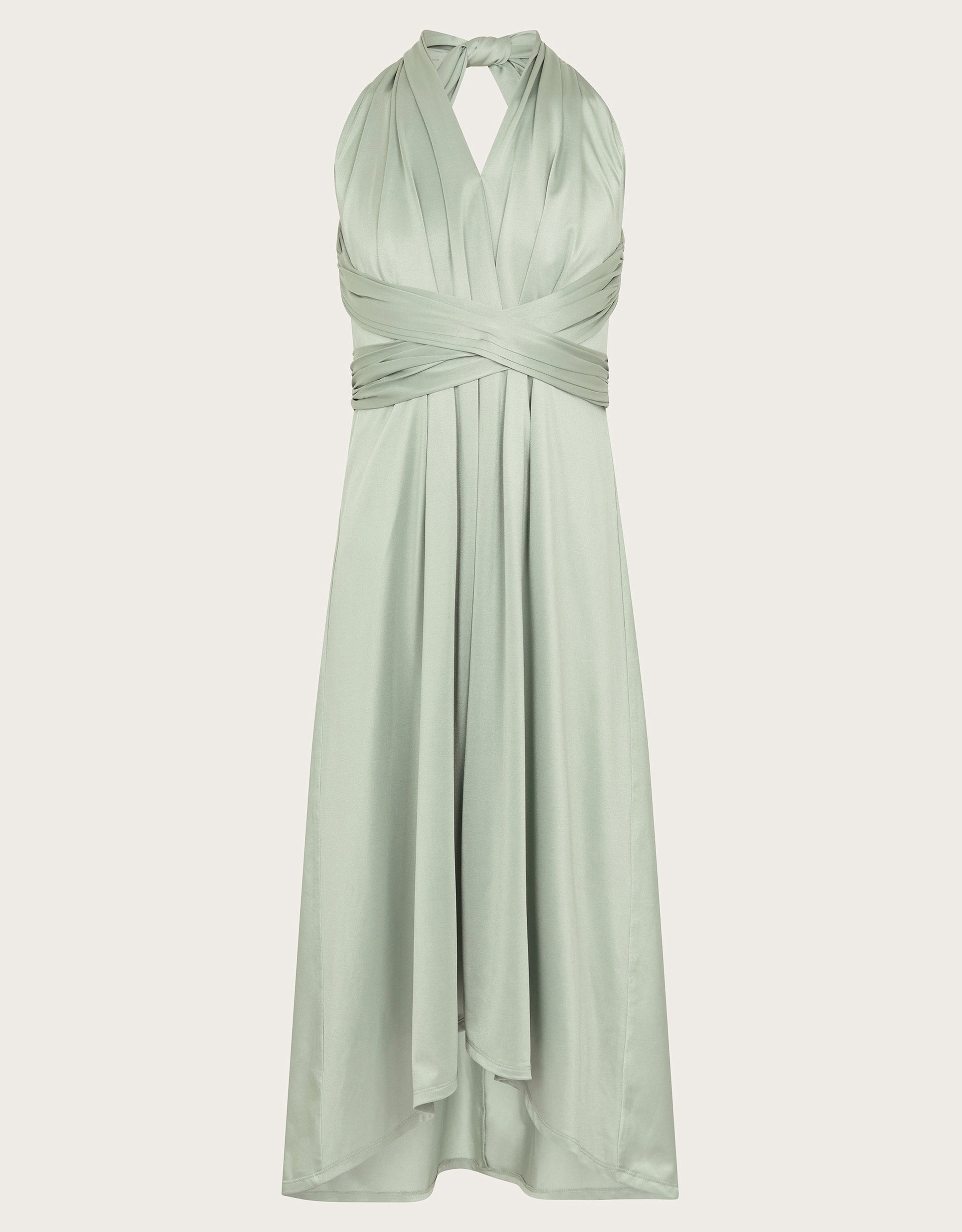 HALJINA - TIA TWIST FRONT PROM DRES