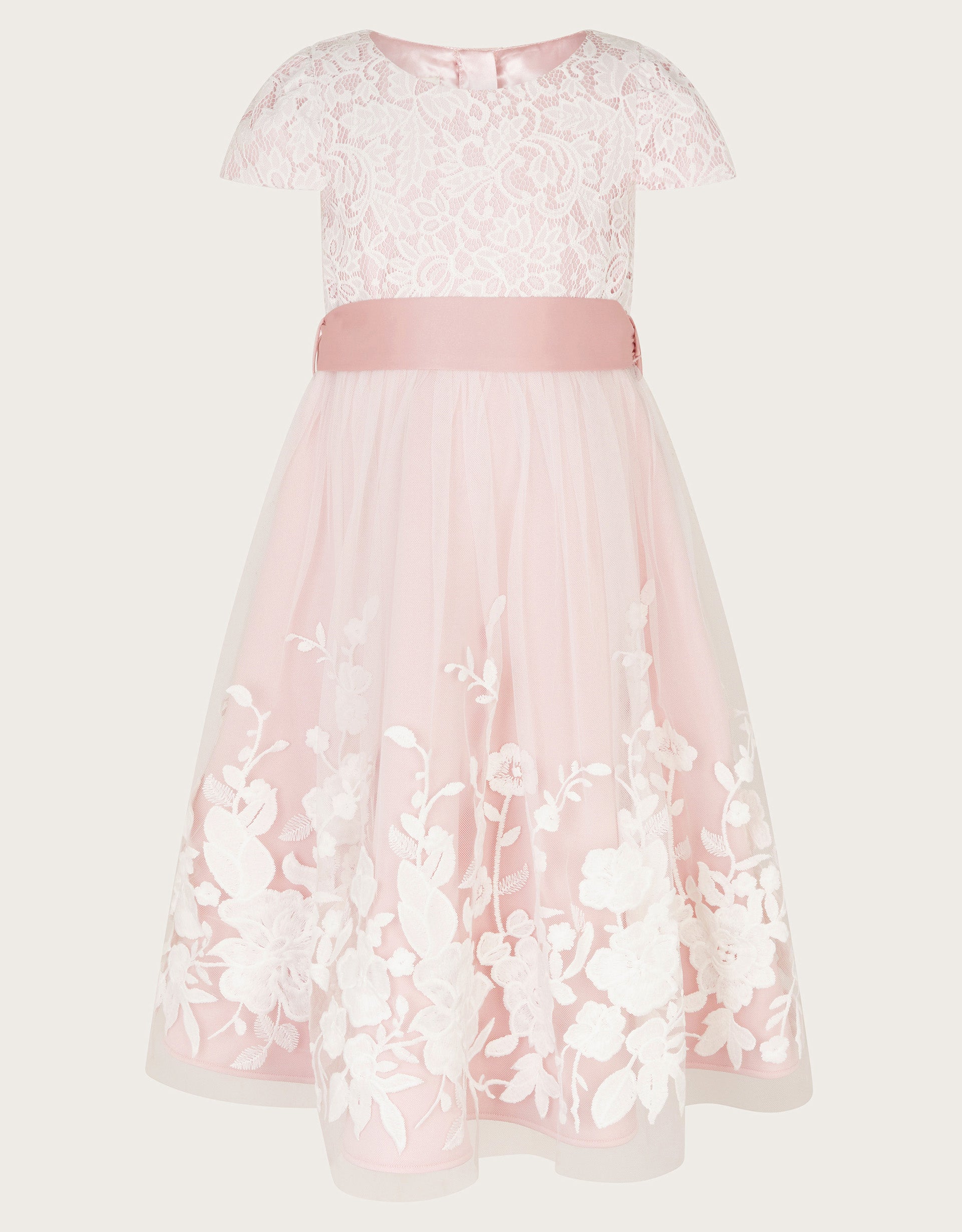 HALJINA - SORCHA EMB LACE MAXI DRES