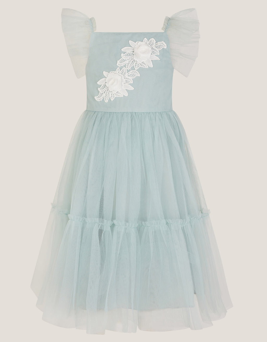 HALJINA - EVA CROCHET TULLE DRESS