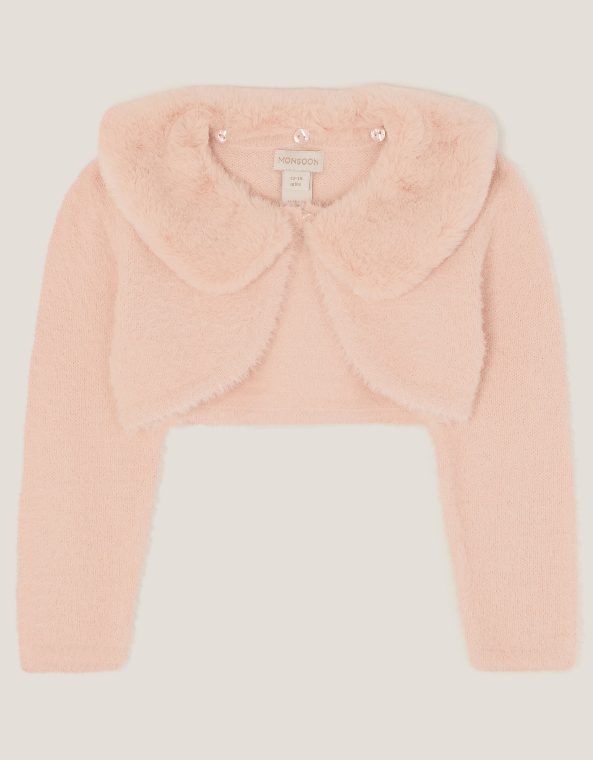 BOLERO - BABY FLUFFY FUR COLLAR CA