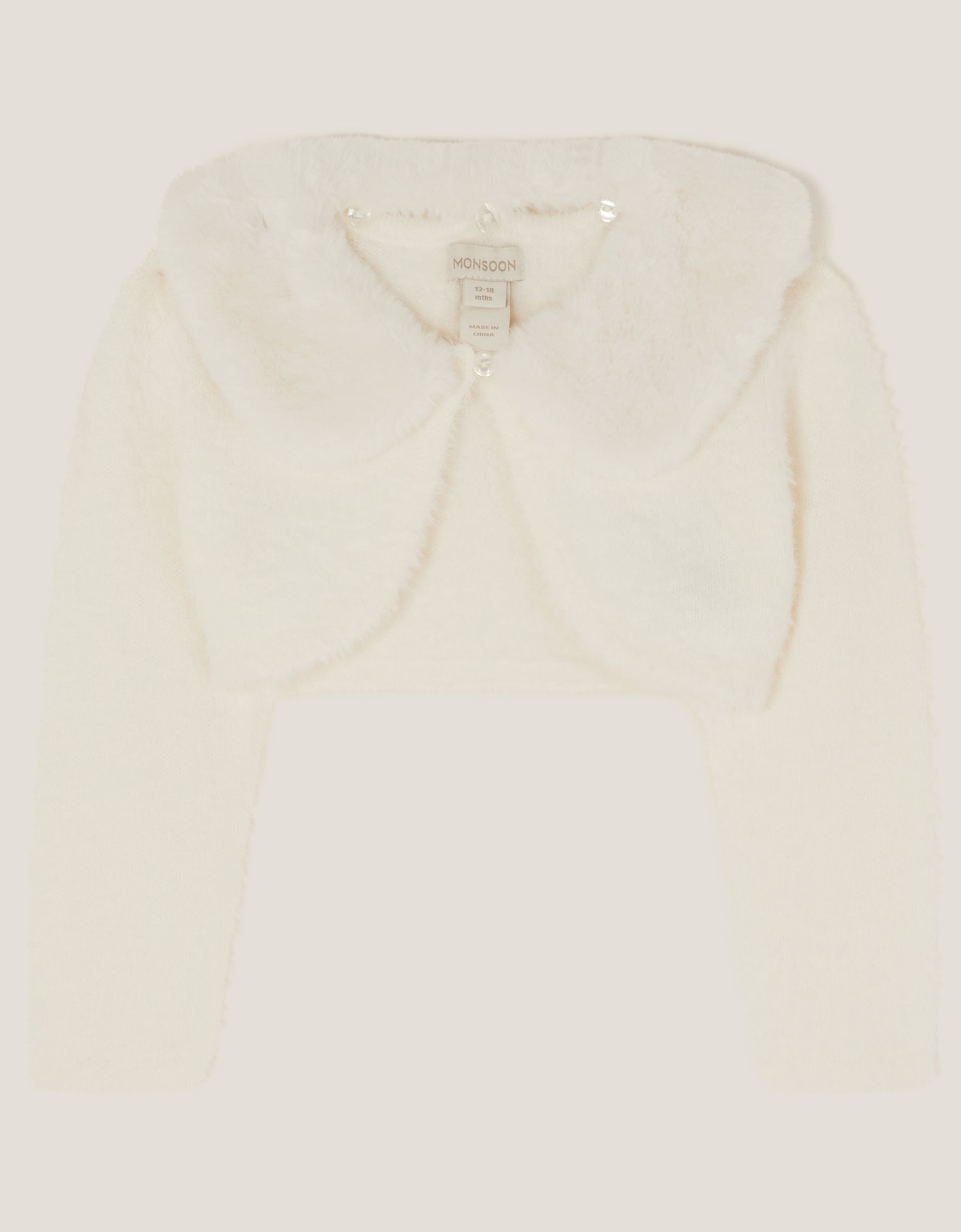 BOLERO - BABY FLUFFY FUR COLLAR CA