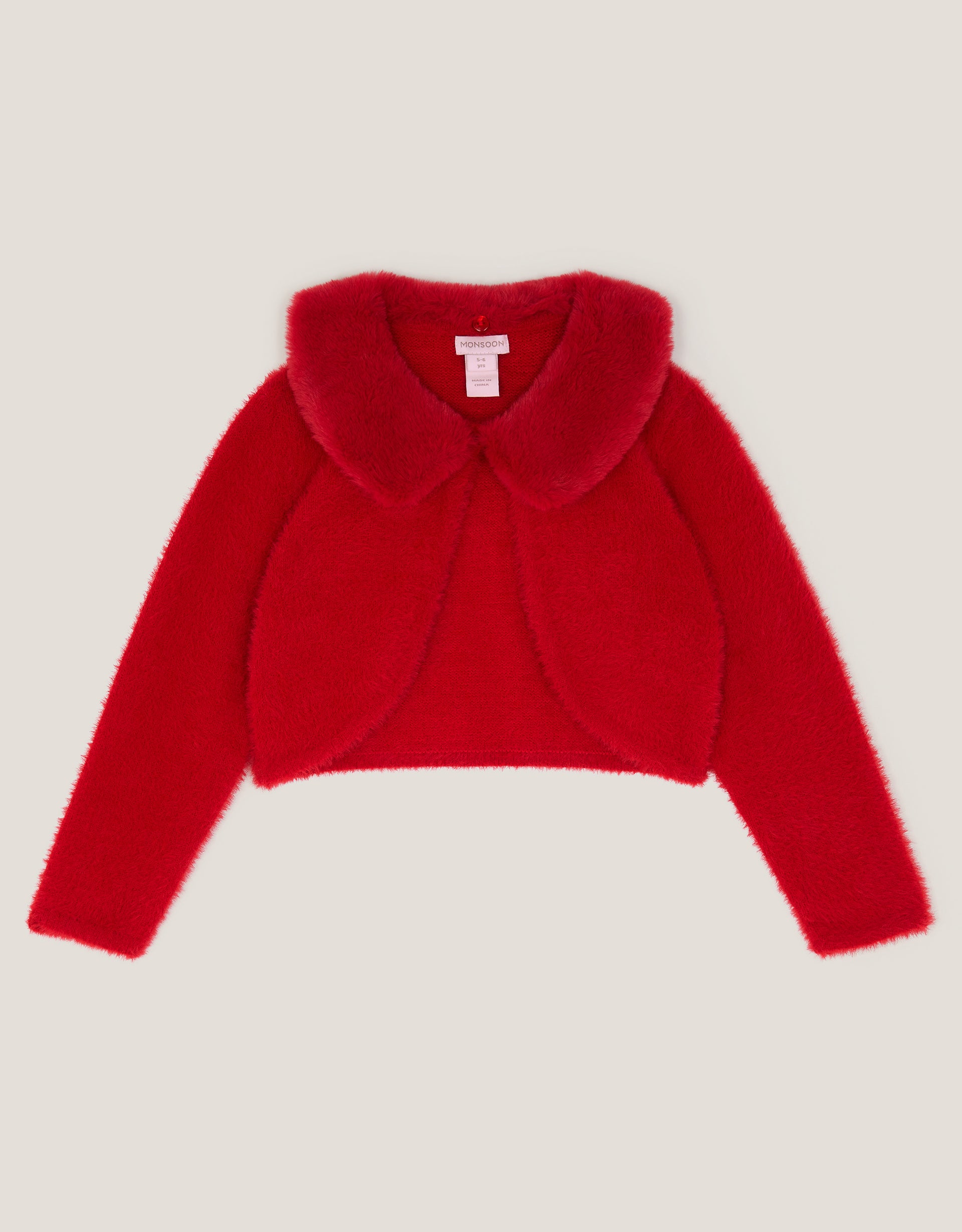 BOLERO - FLUFFY DETACHABLE CARDIGN
