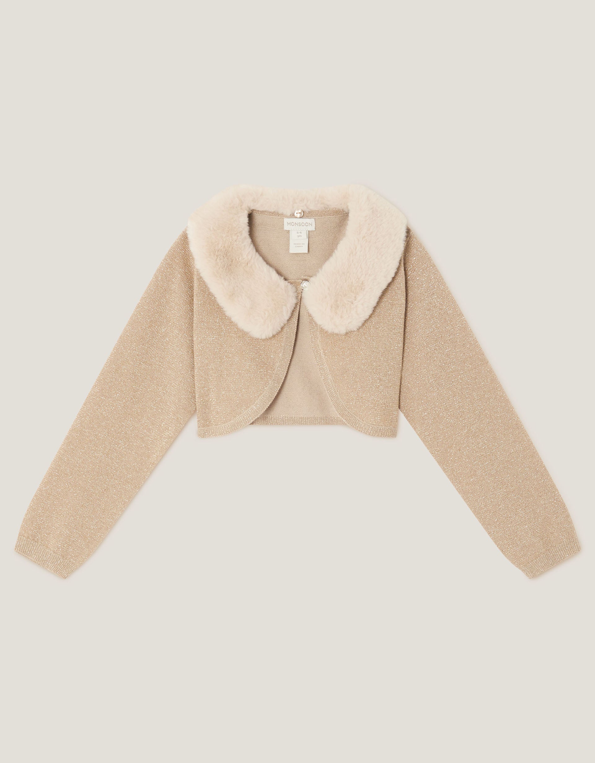 BOLERO - FLUFFY DETACHABLE CARDIGN
