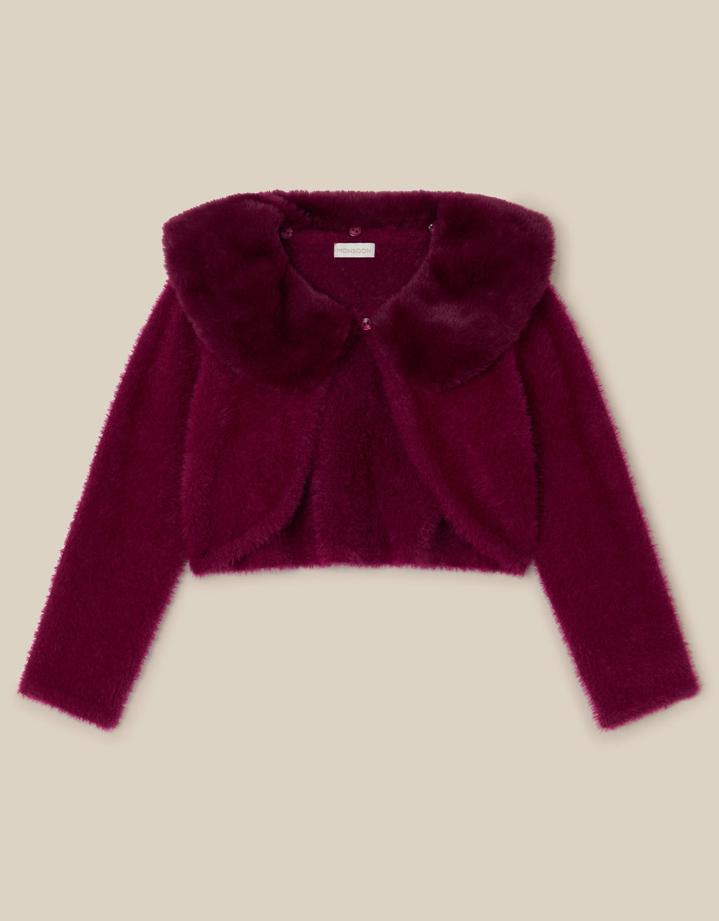 BOLERO - FLUFFY DETACHABLE CARDIGN