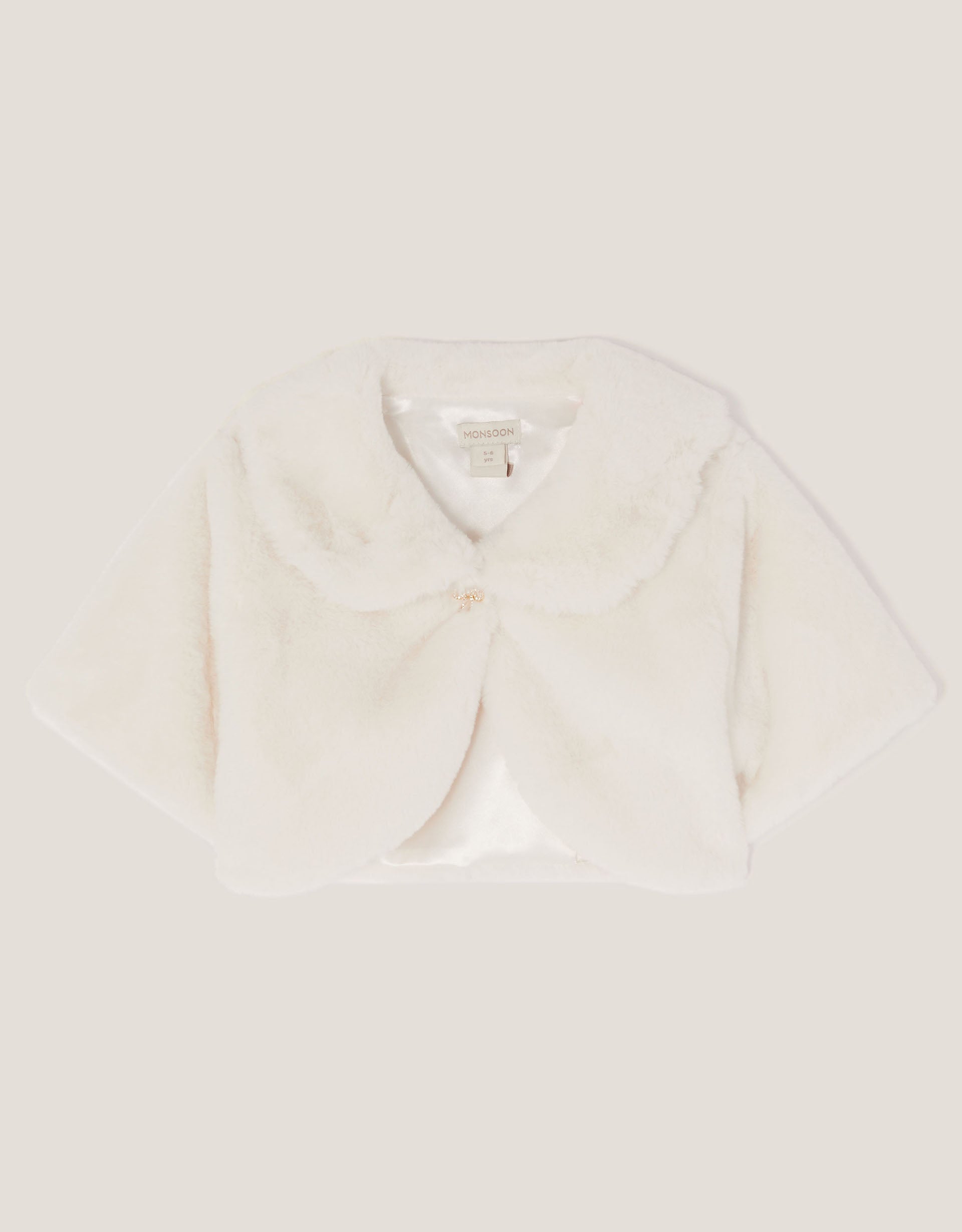 BOLERO - COLLAR FAUX FUR SHRUG