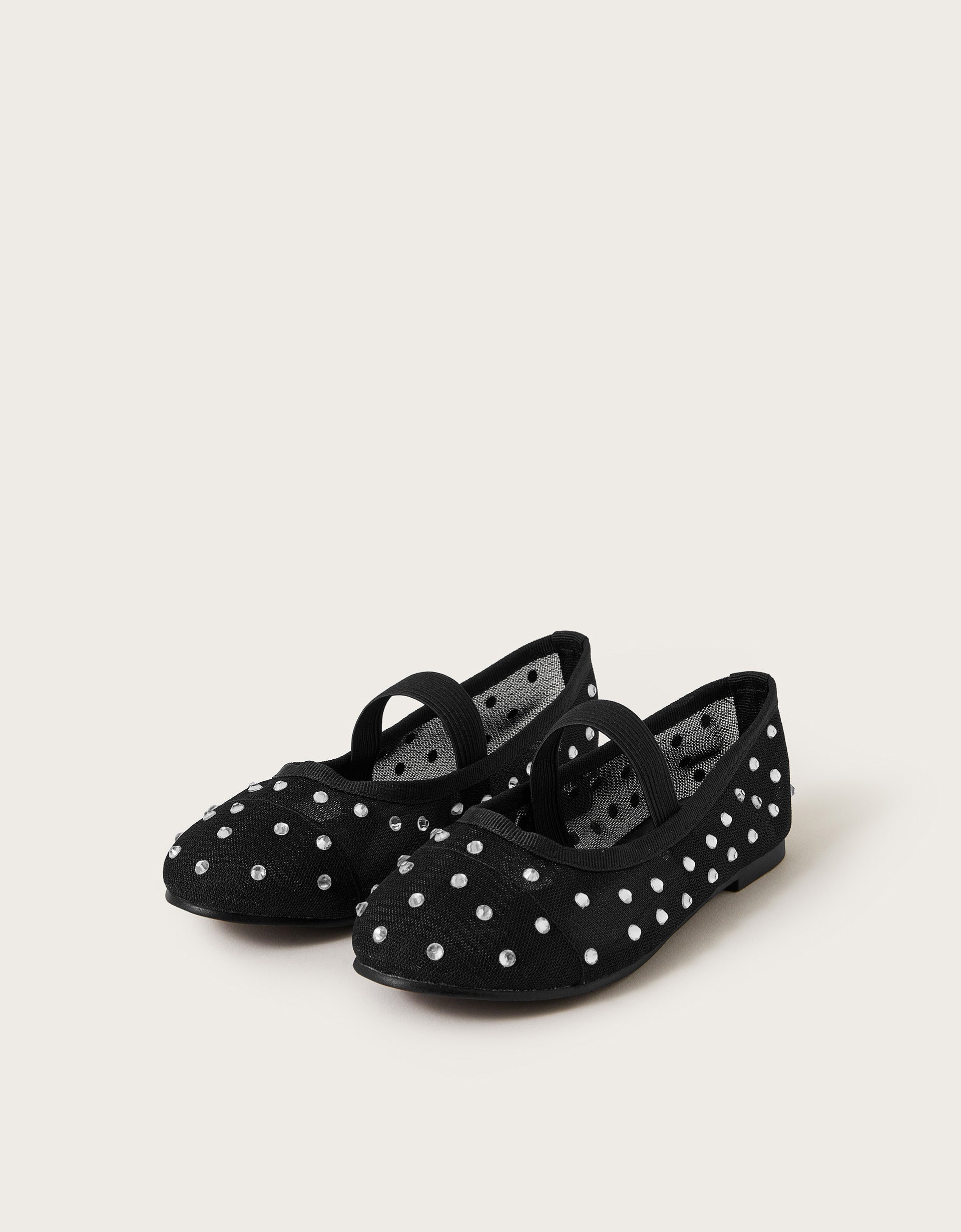 BALETANKE - DIAMANTE BLACK FLAT