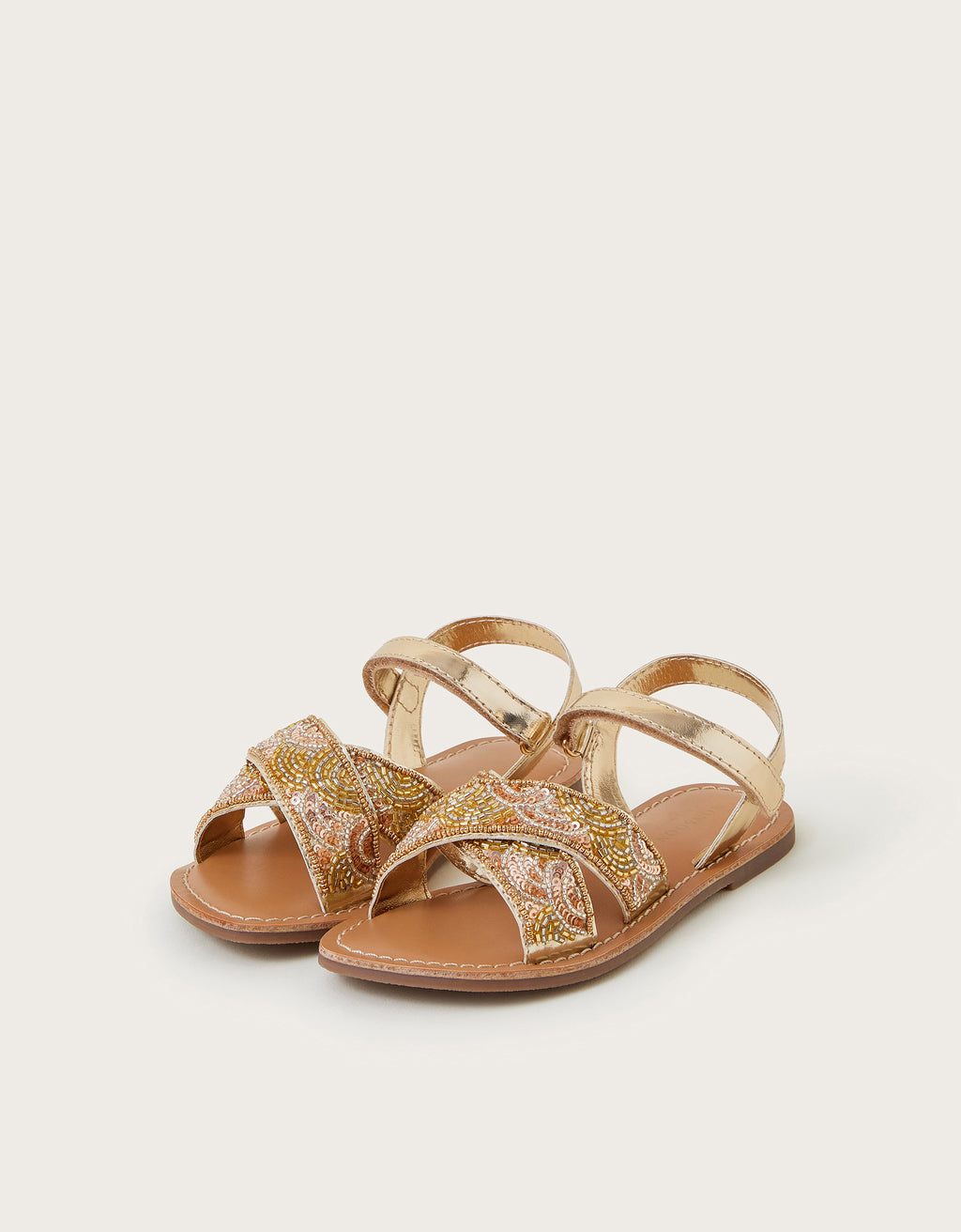 SANDALE - DECO BEADED SANDAL