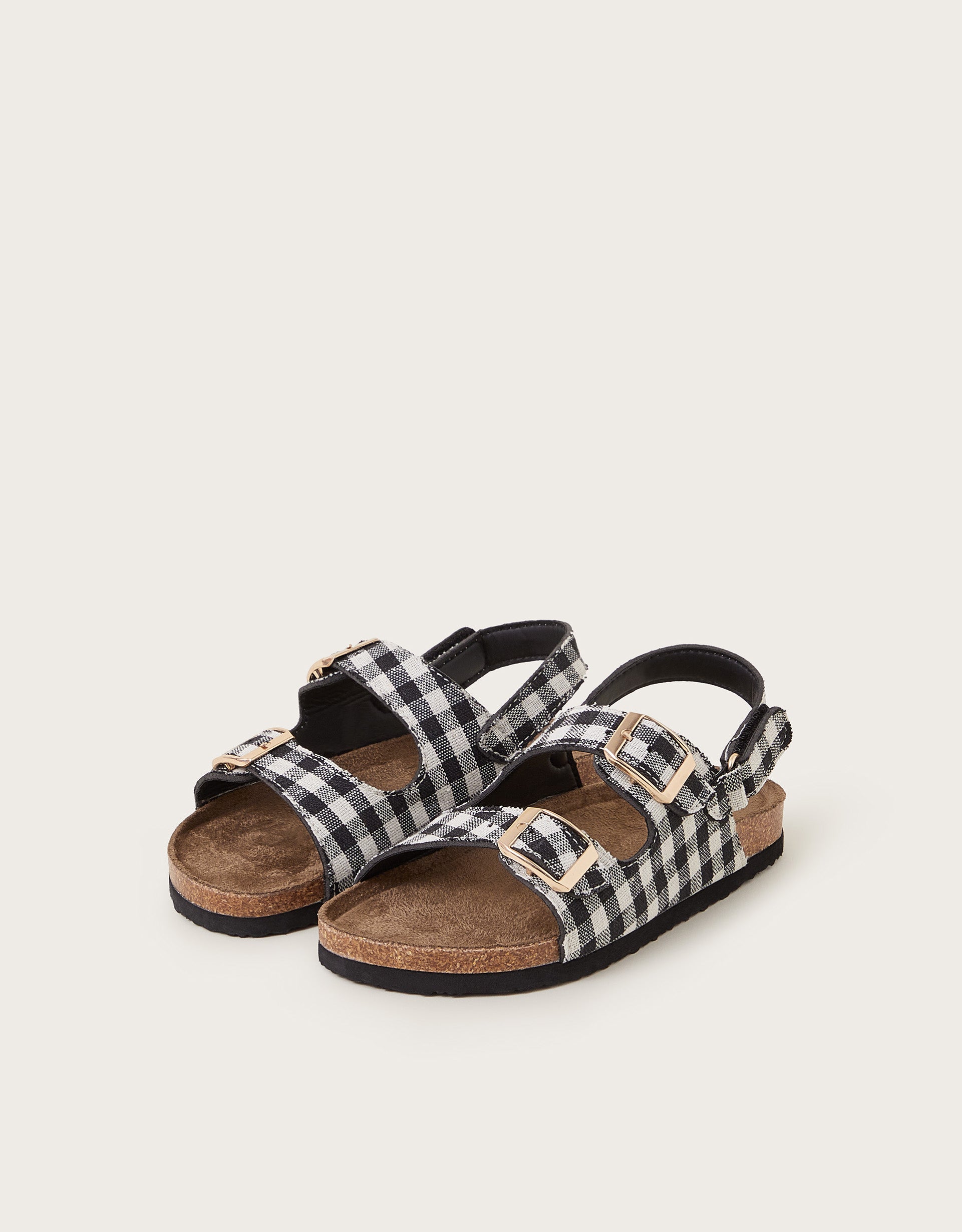 SANDALE - GILLIAN GINGHAM SLIDER